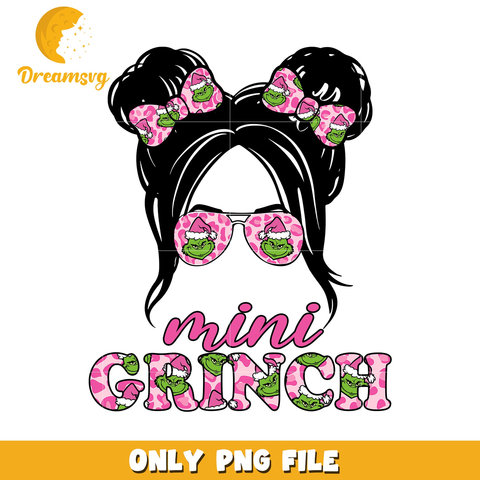 Mini grinch png, christmas lights​​ png, baby grinch png