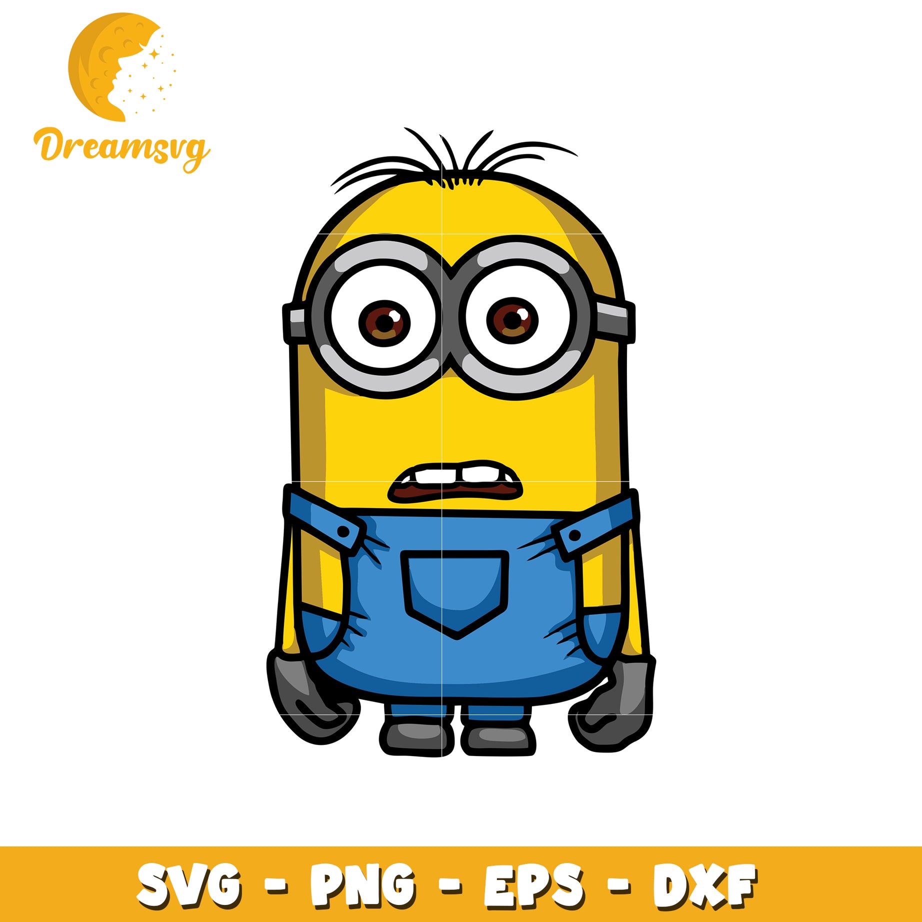 Minion Character SVG Clipart for Creative Designs