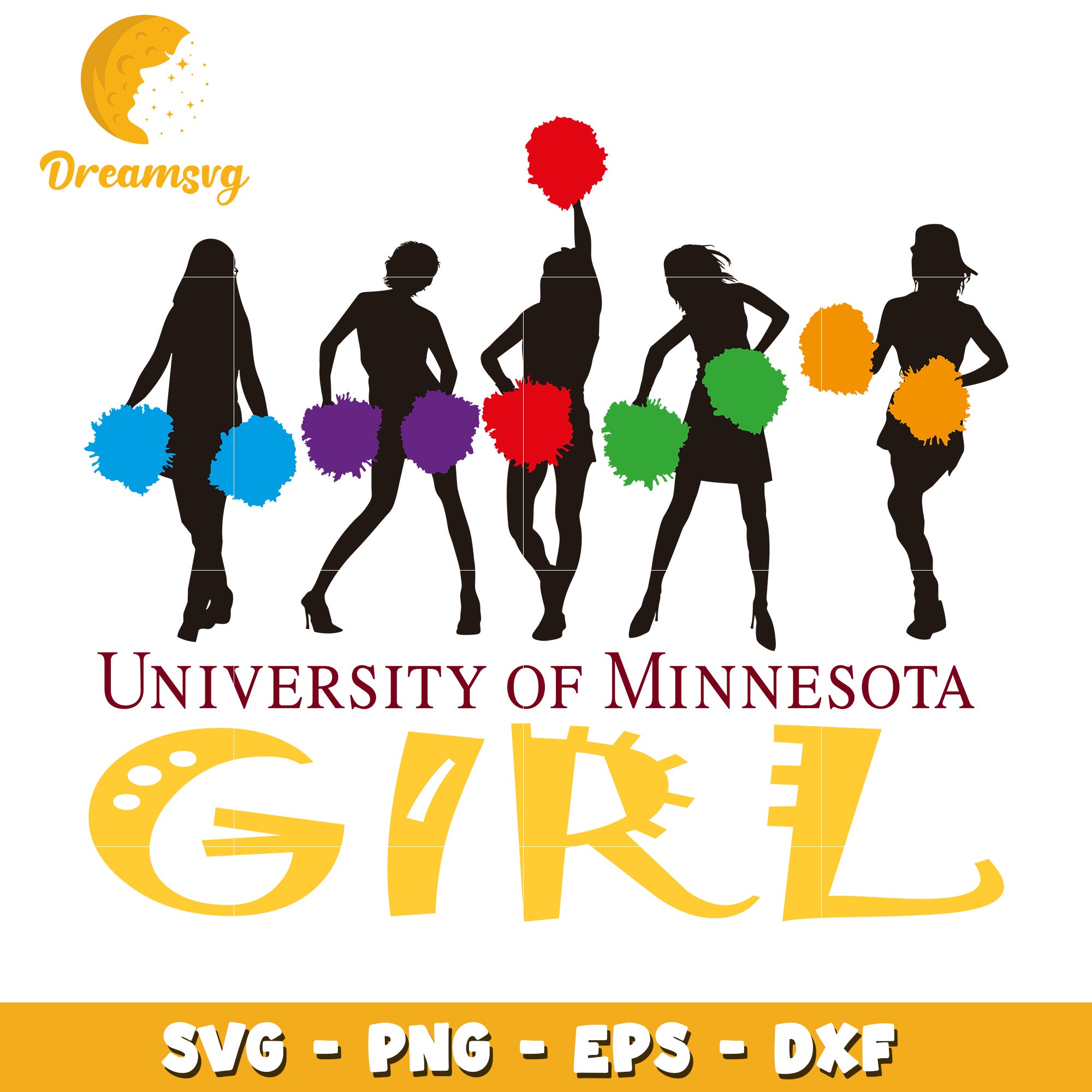 Minnesota Gophers Cheer SVG Cut File