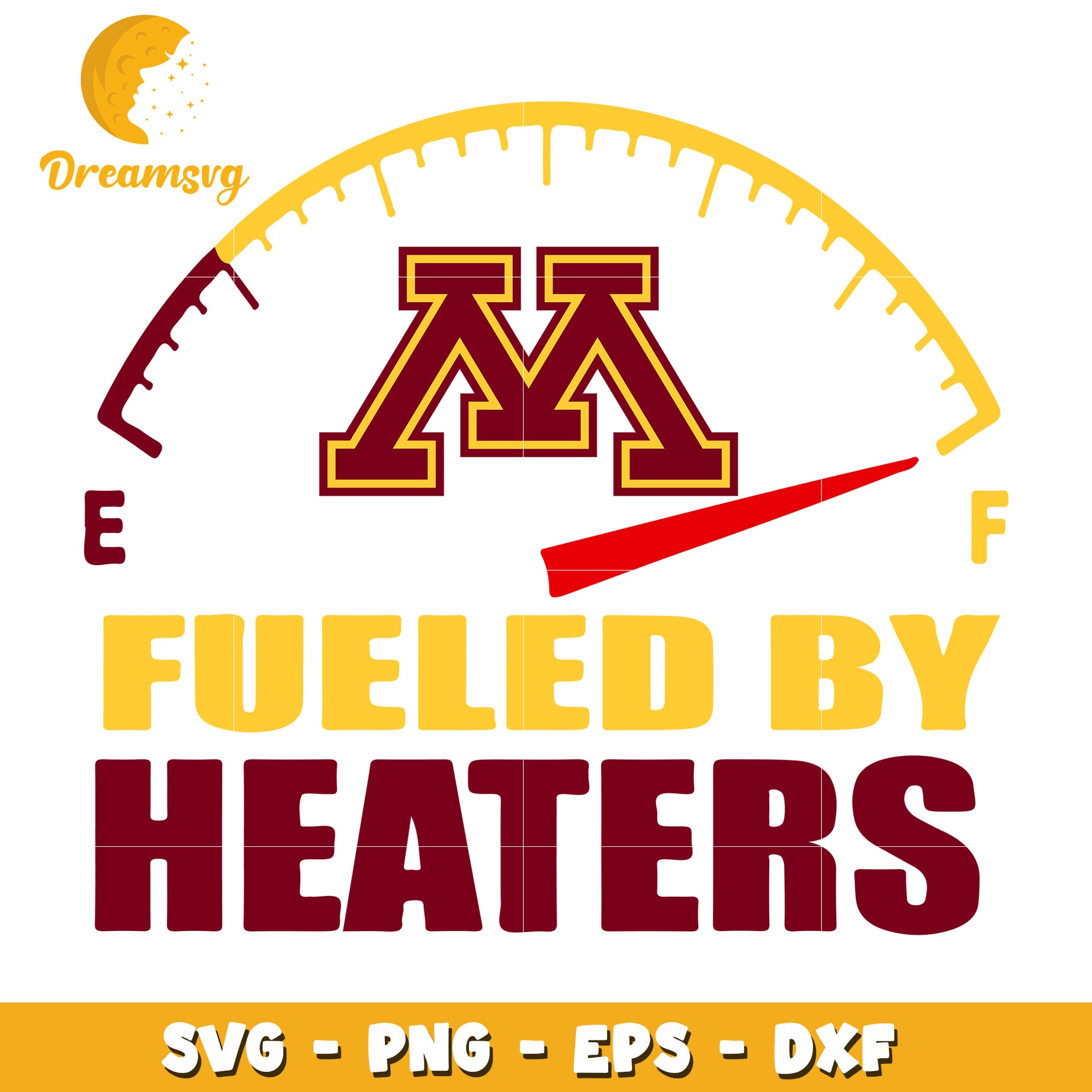 Minnesota Gophers Fueled By Heaters SVG