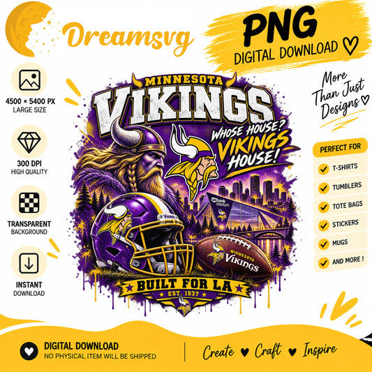 Minnesota Vikings Whose House Vikings House NFL Football PNG