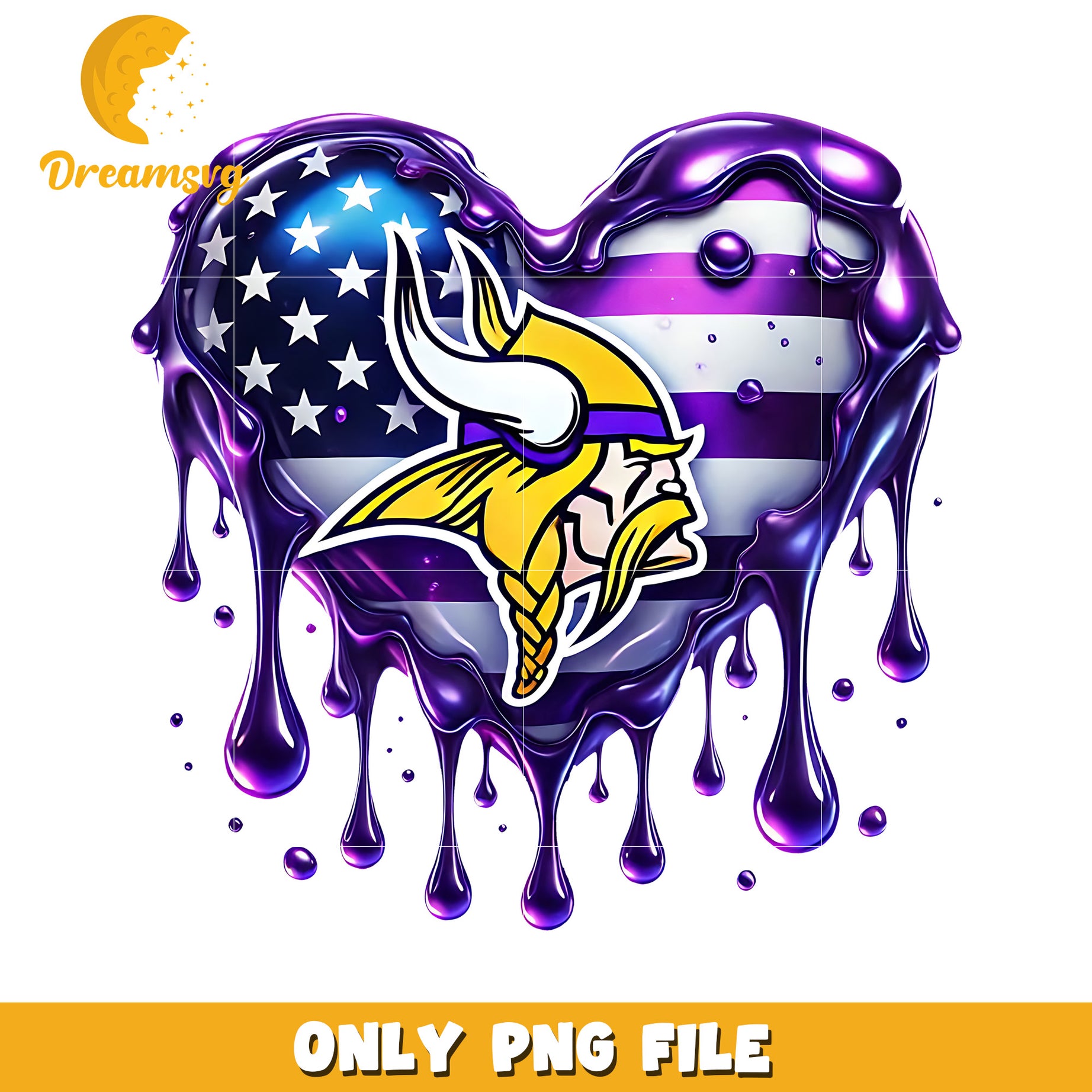 Minnesota vikings heart png, nfl league png, nfl 2025 png