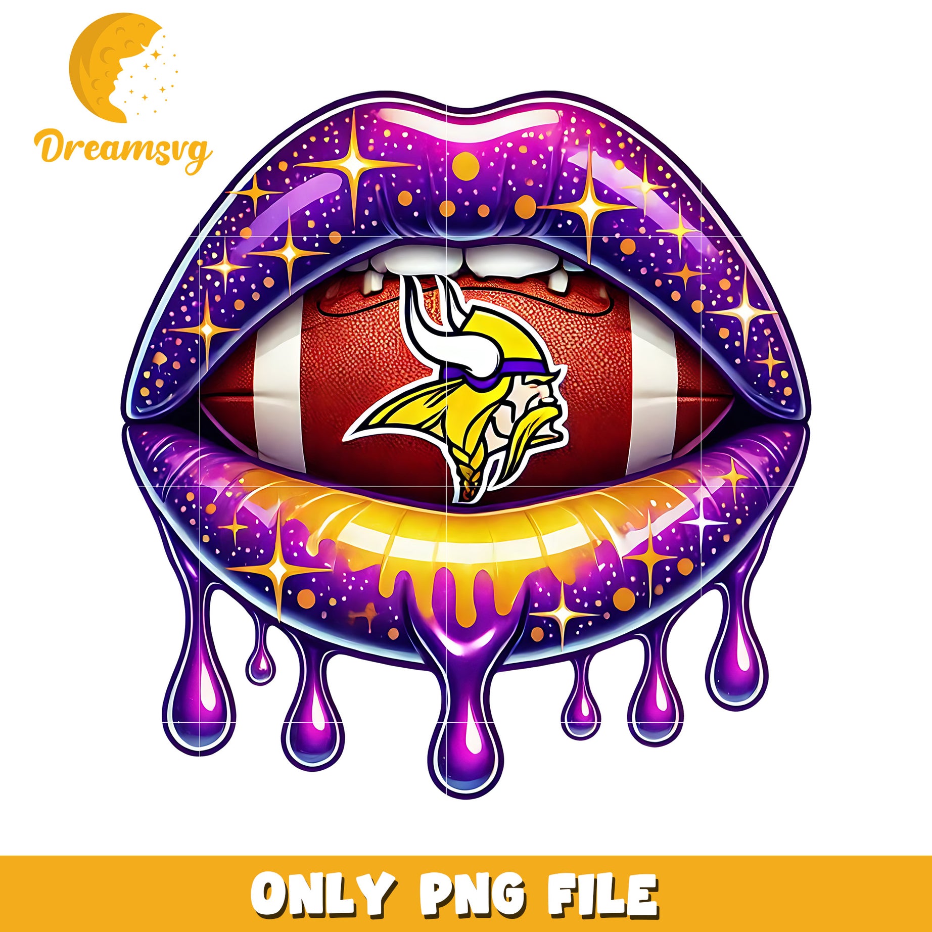 Minnesota vikings lips png, nfl games png, american football png