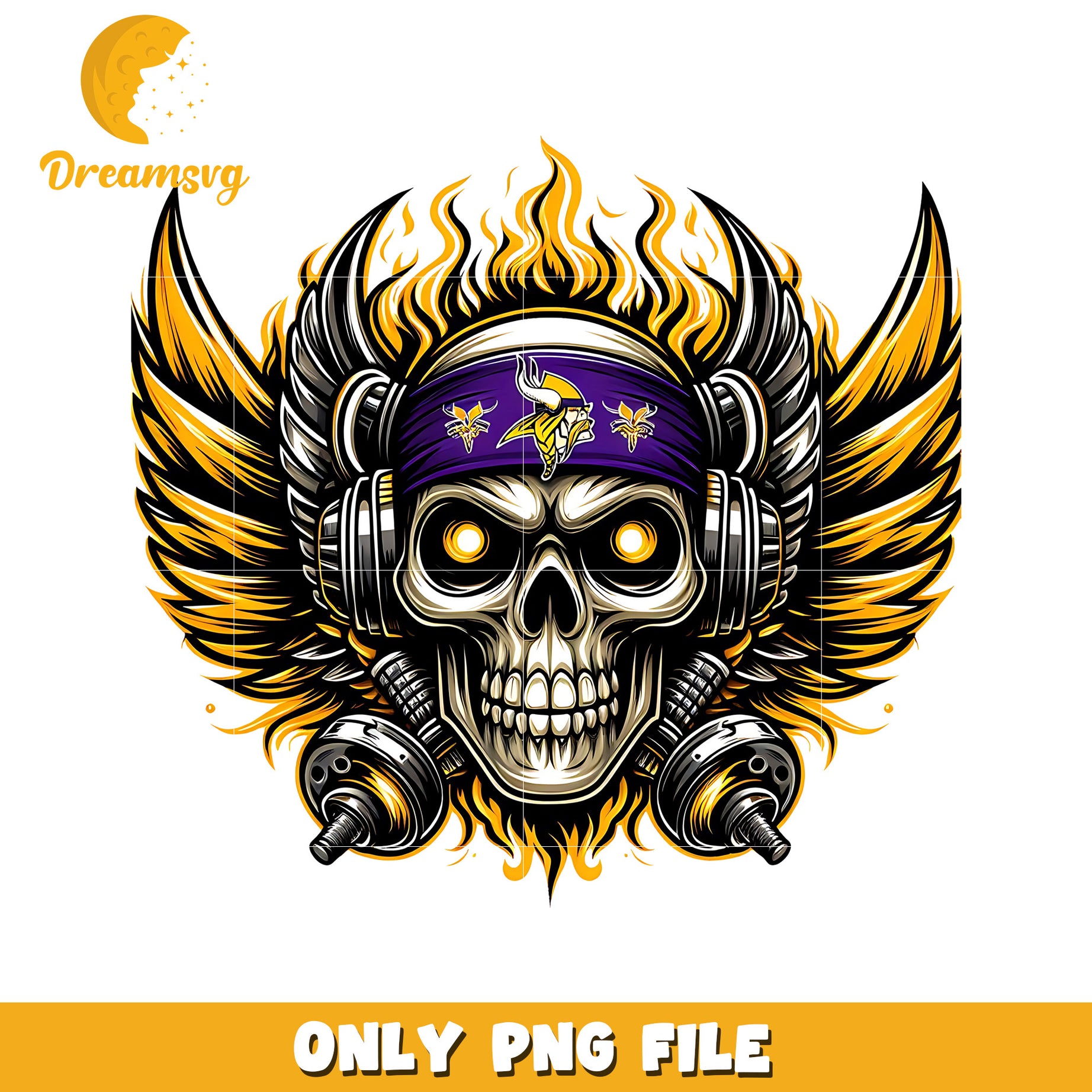 Minnesota vikings png, nfl teams helmet png, nfl skull vikings png