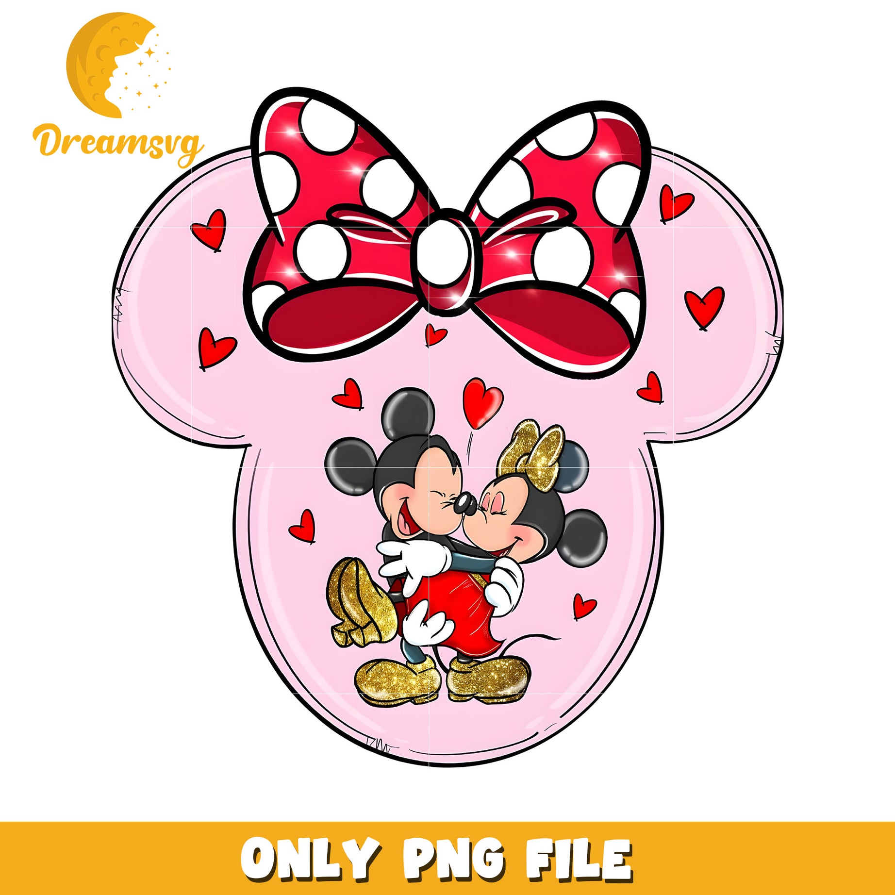 Minnie Mickey Mouse PNG Valentines