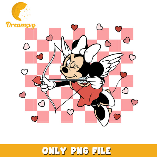 Minnie Mouse Cupid PNG Valentine