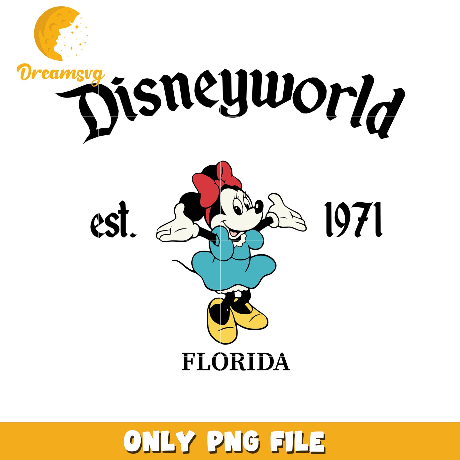 Minnie Mouse Disney World PNG