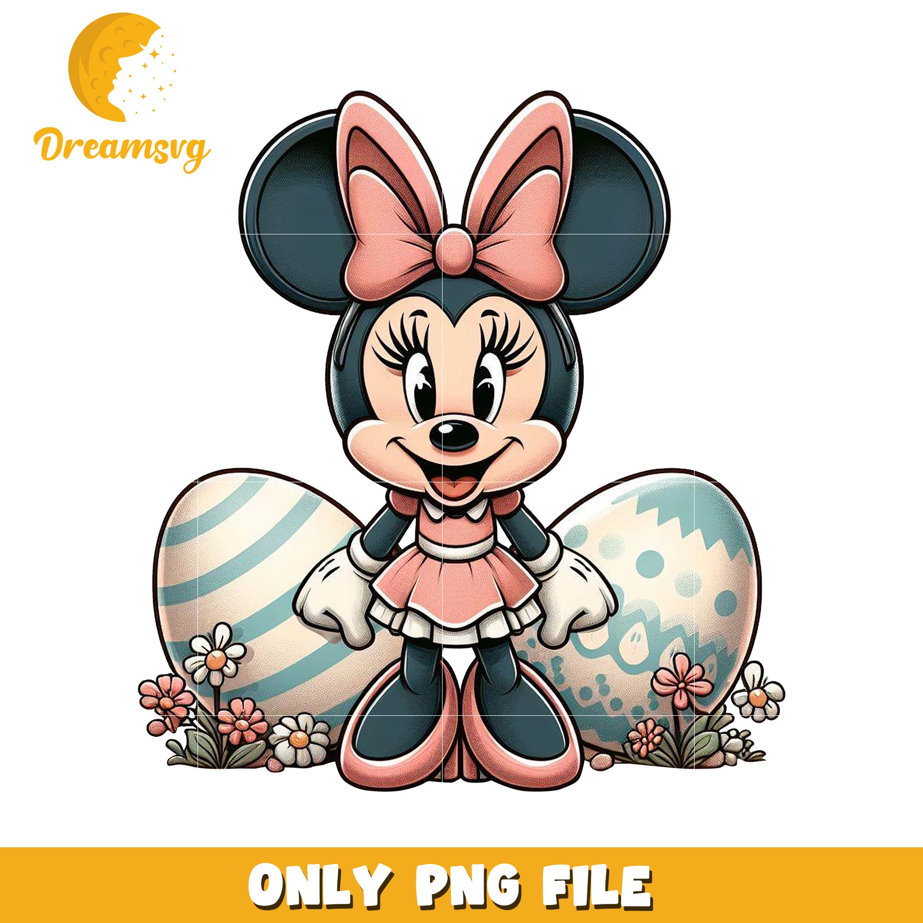 Minnie Mouse Easter PNG Download