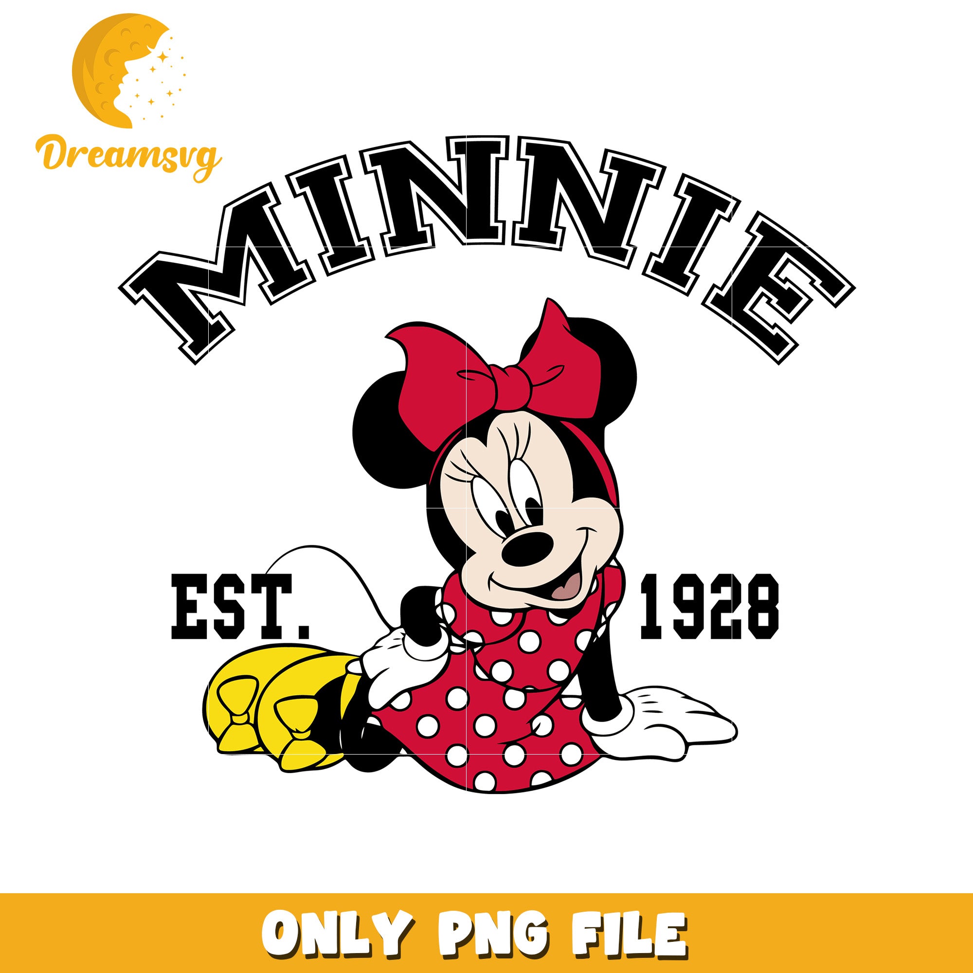 ♡minnie♡ Minnie Mouse PNG 1928 Design – DreamSVG Store