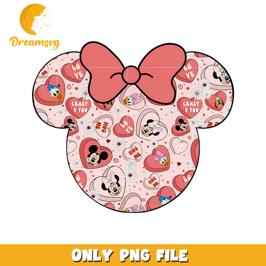 Minnie Mouse Valentines PNG