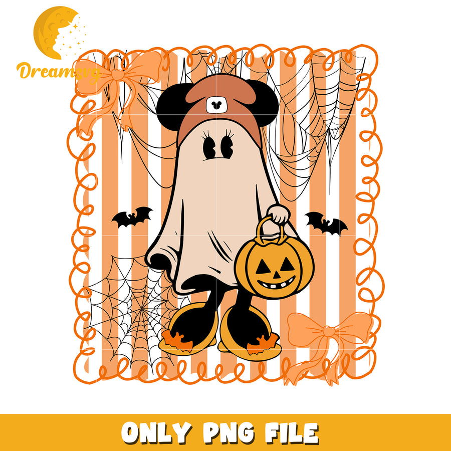 Minnie cute ghoul png, halloween cartoon png, halloween characters png