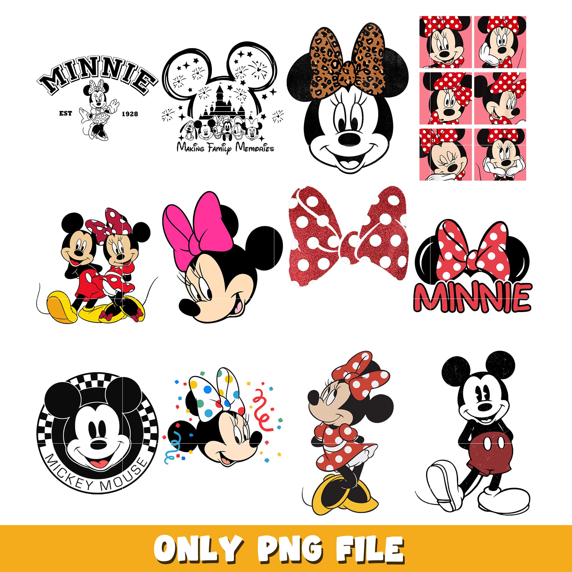 Mini Mouse Bitmap Minnie Mouse Vector File
