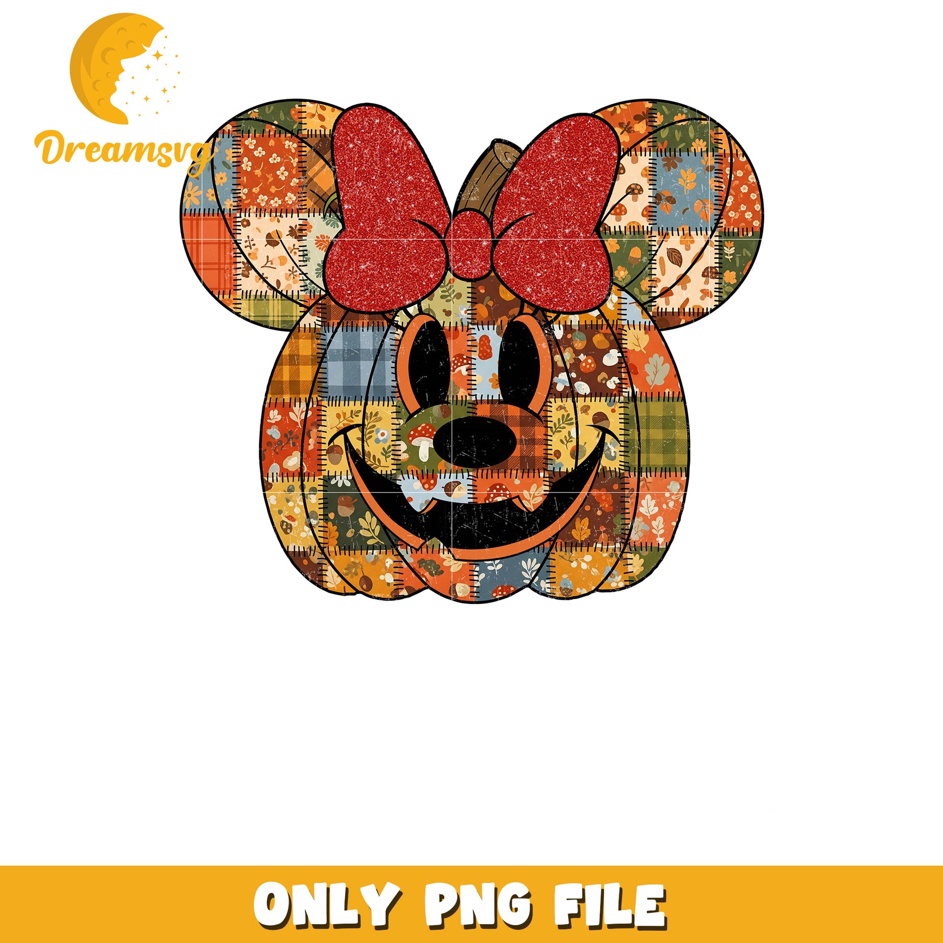 Minnie pumpkin design png, halloween cartoons png, spirit halloween png