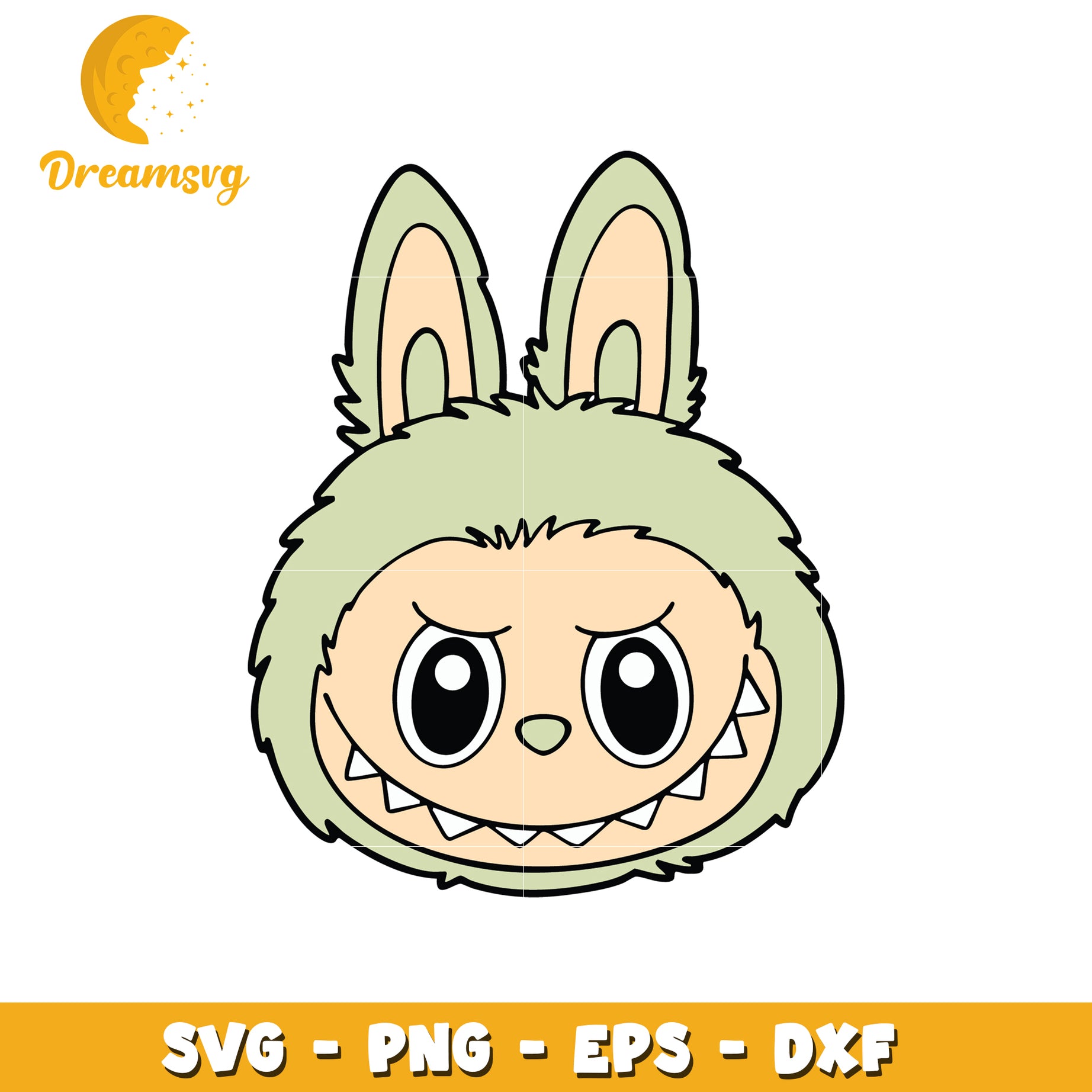 Mint green labubu svg, secret labubu svg, labubu amazon svg