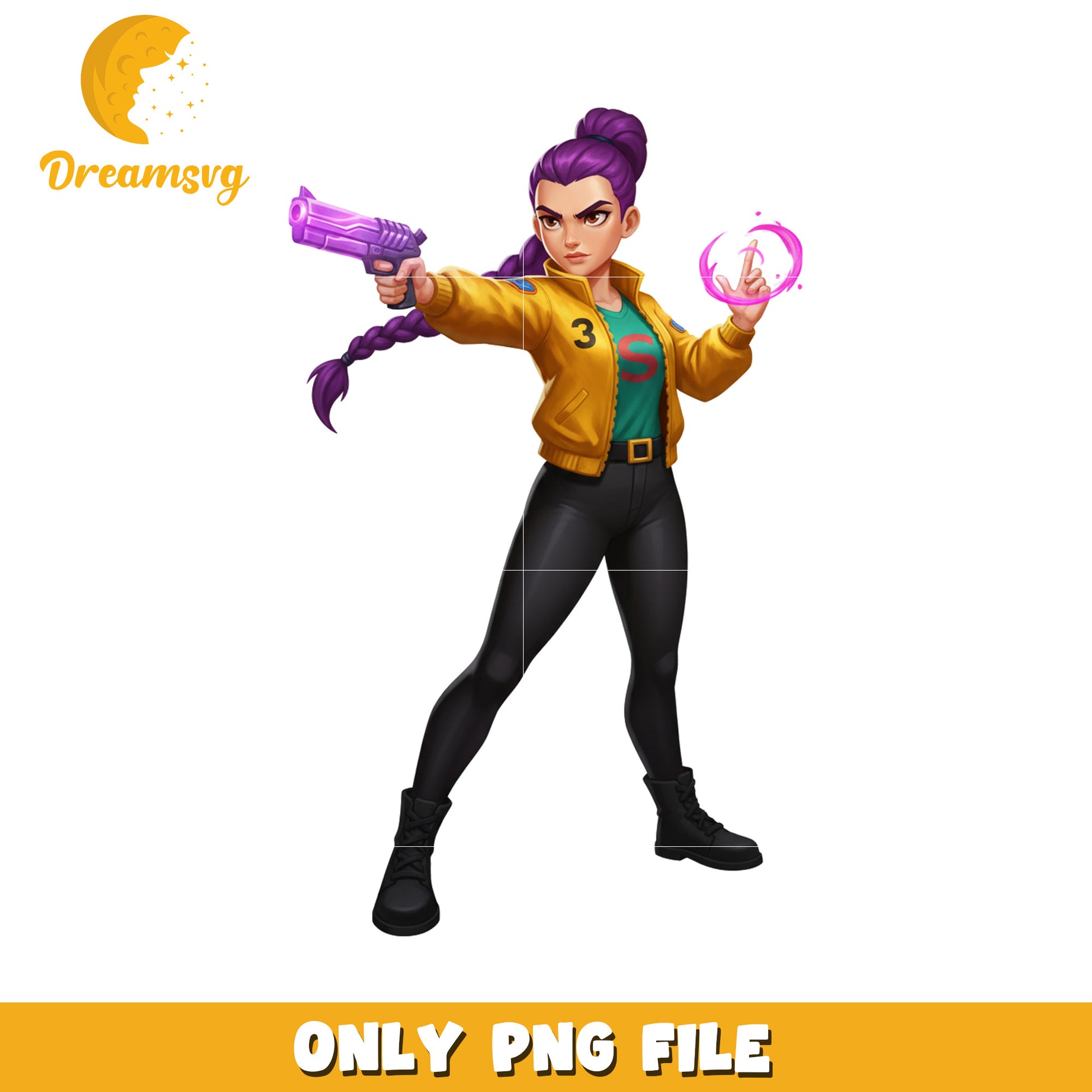 Mira design png, korean idol hunters png, kpop demons png