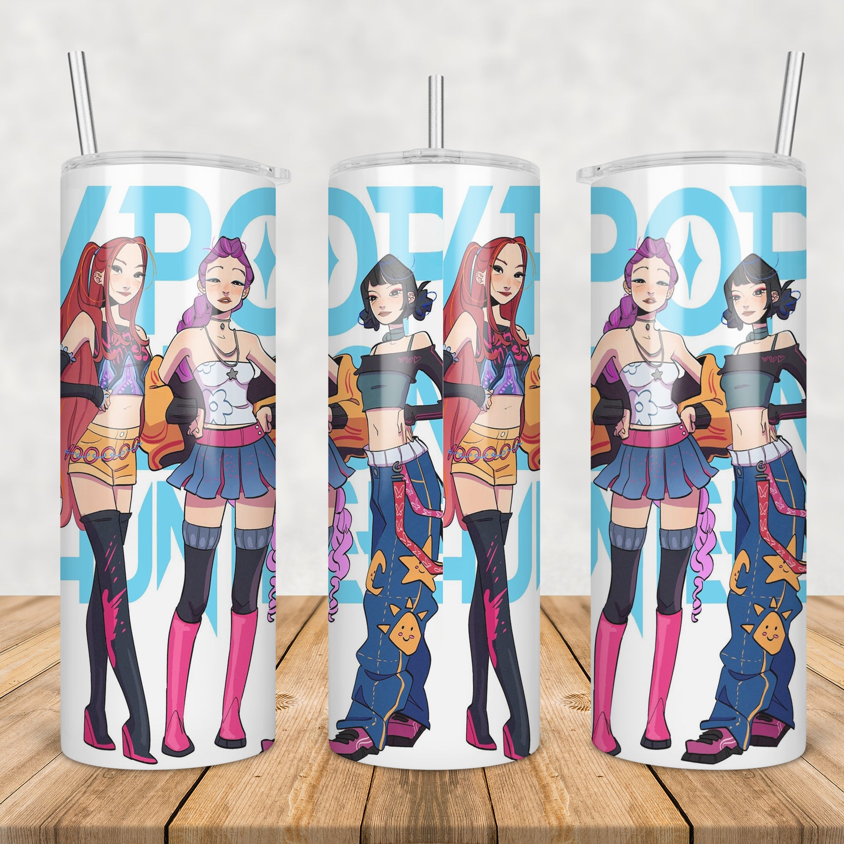 Mira rumi and zoey tumbler png, mira tumbler png, rumi tumbler png