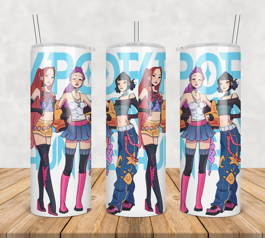 Mira rumi and zoey tumbler png, mira tumbler png, rumi tumbler png