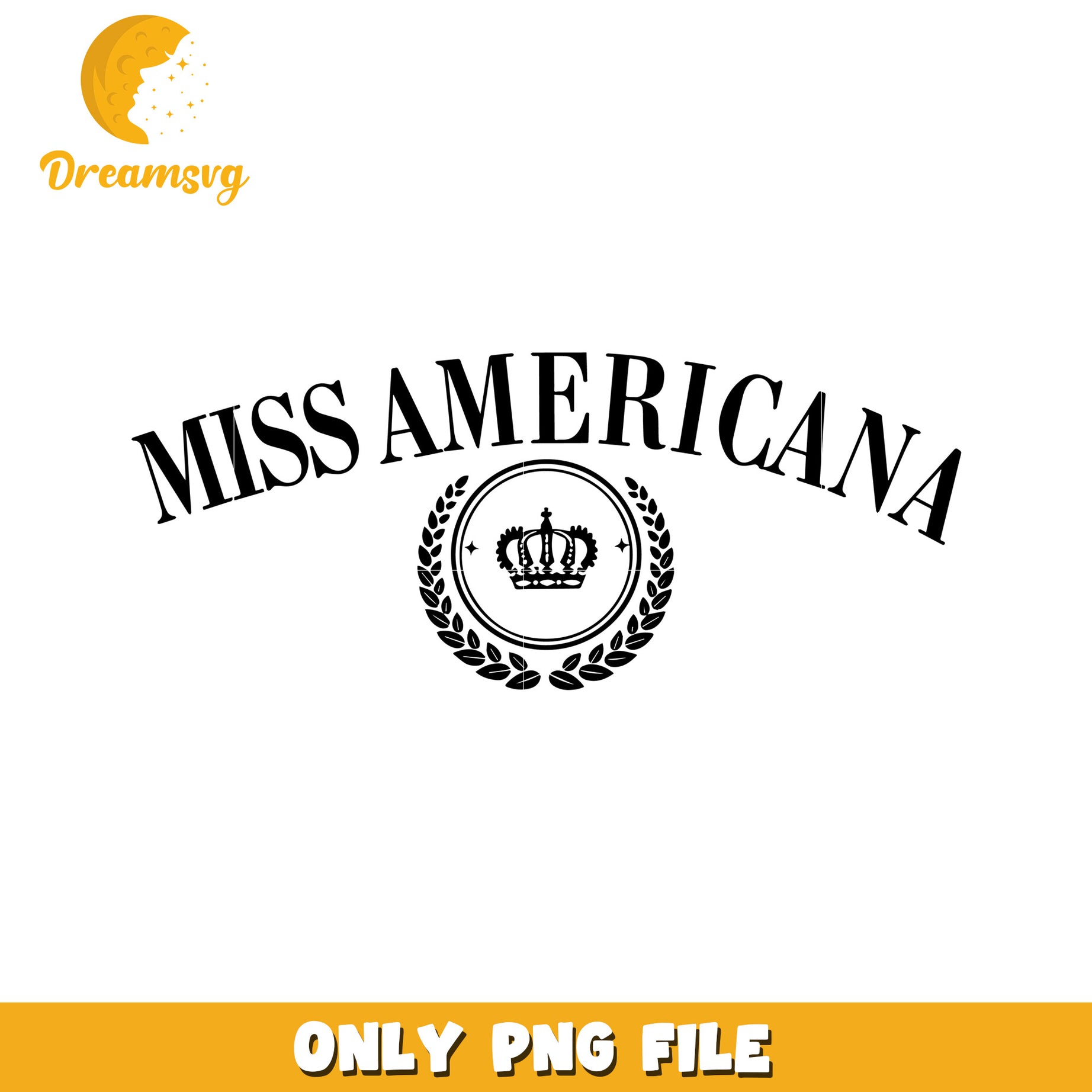 Miss americana png, red white and blue png, 4th of july design png,