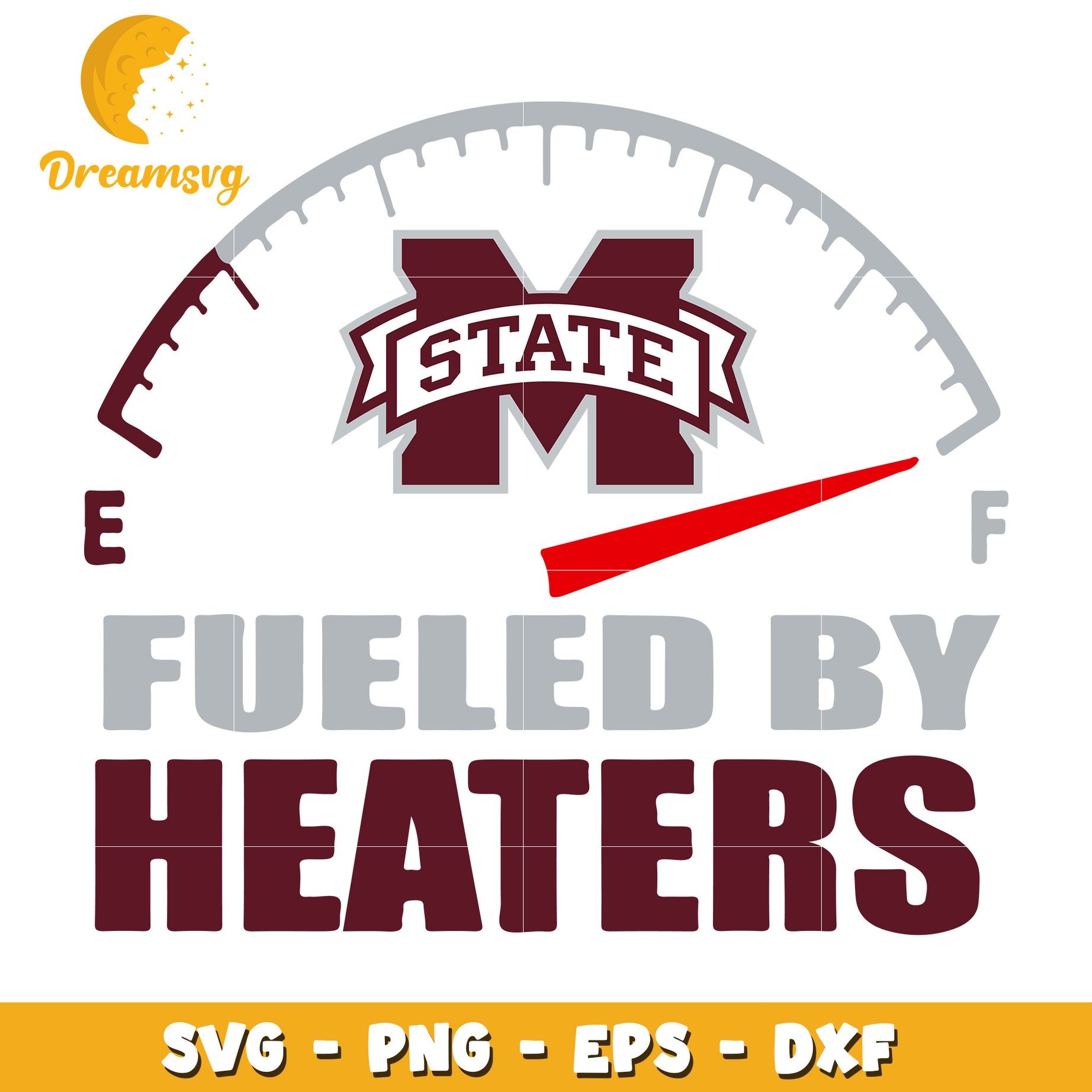 Mississippi State Fueled By Heaters SVG