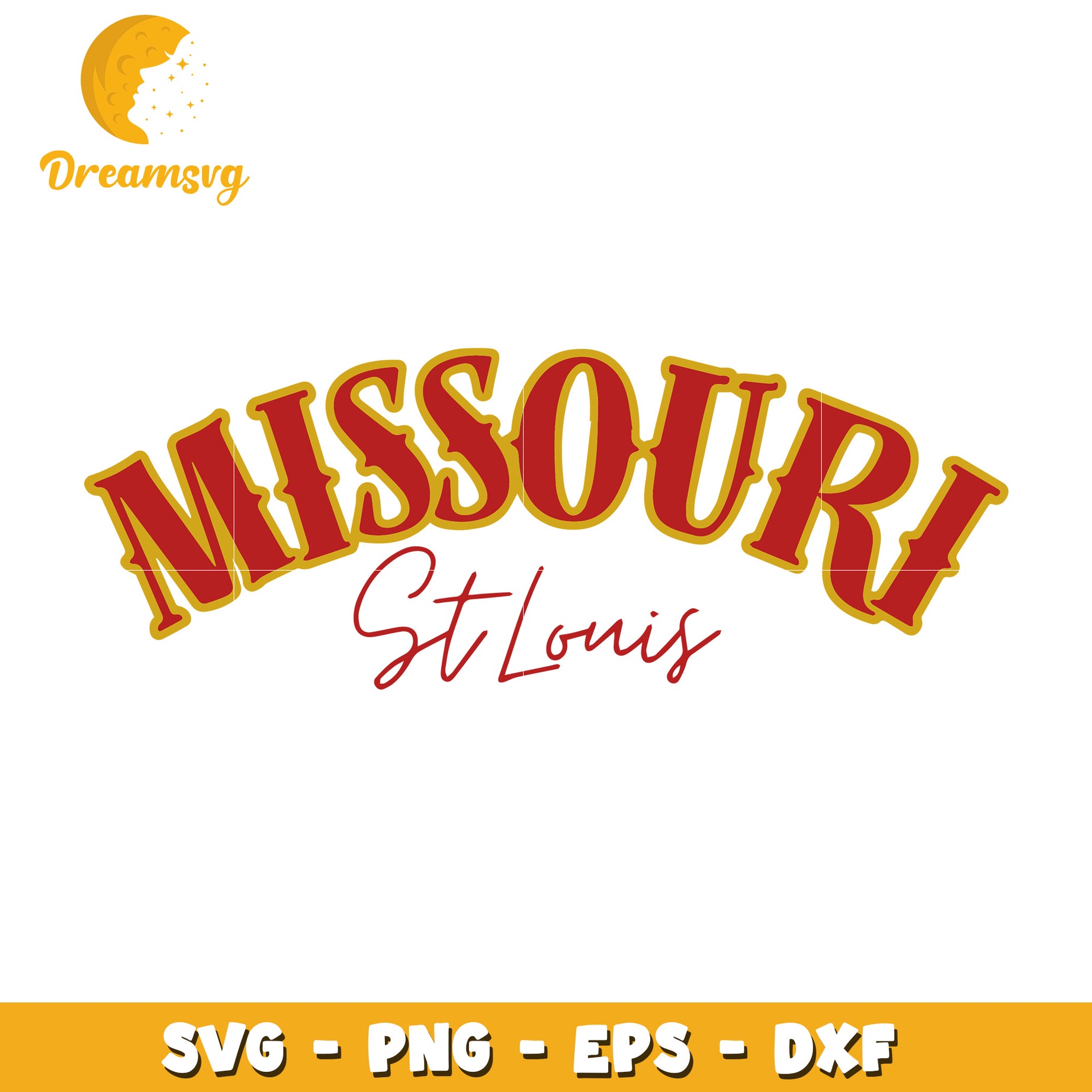 Missouri St Louis SVG PNG EPS DXF