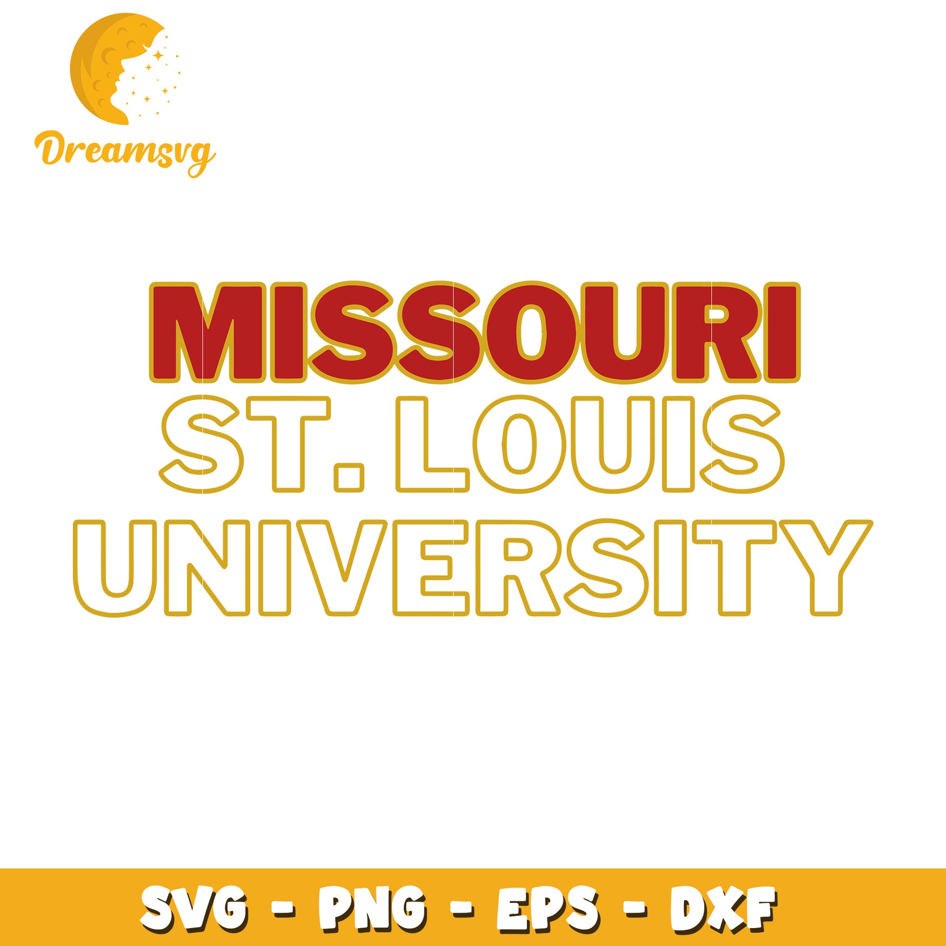 Missouri St Louis University SVG PNG EPS DXF