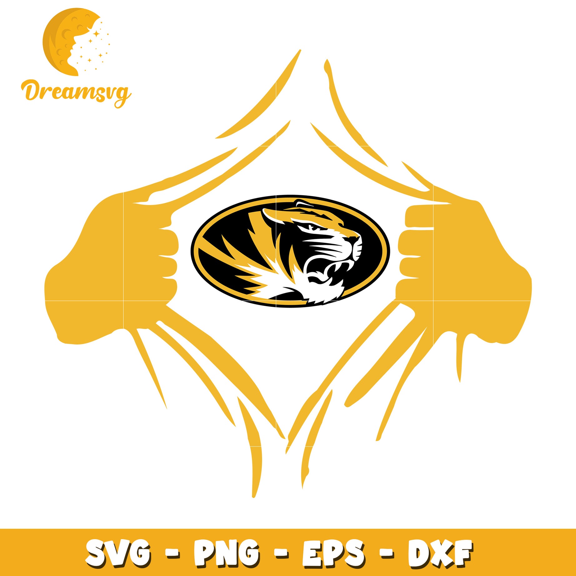 Missouri Tigers SVG PNG EPS DXF