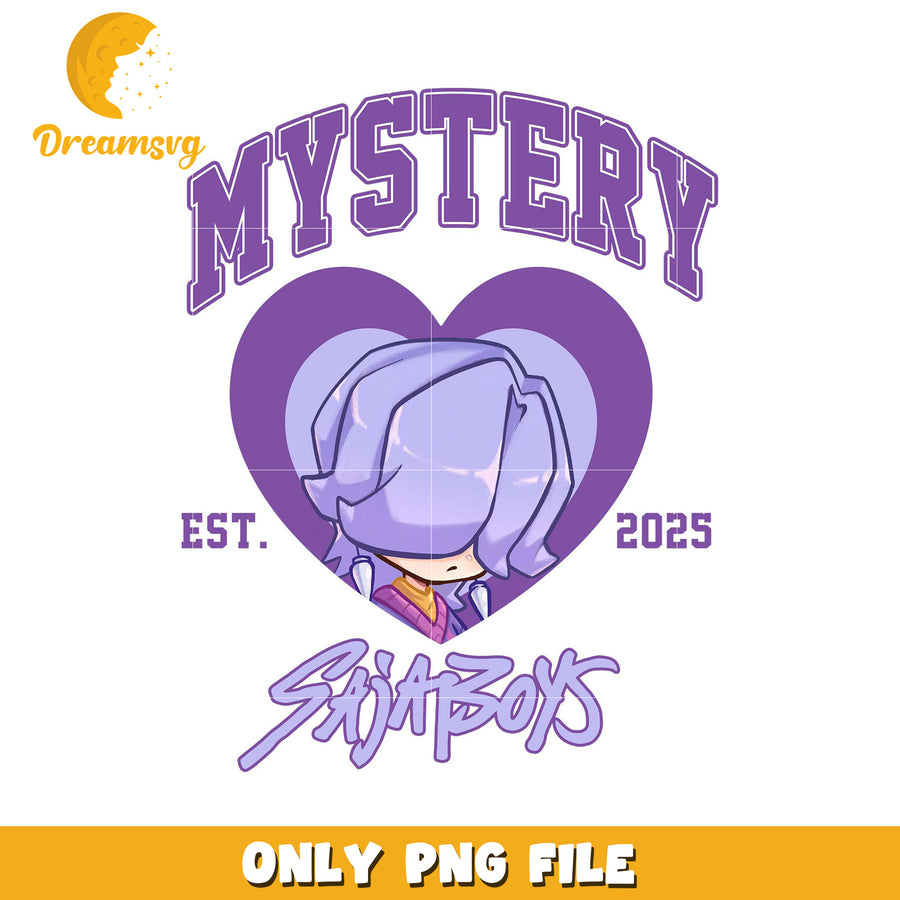 Mistery design png, korean cartoon​ png, modern vibes​ boys png