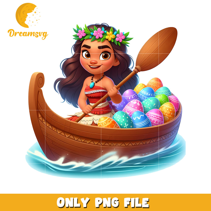 Moana disney princess eggs costume png, easter eggs png, disney png