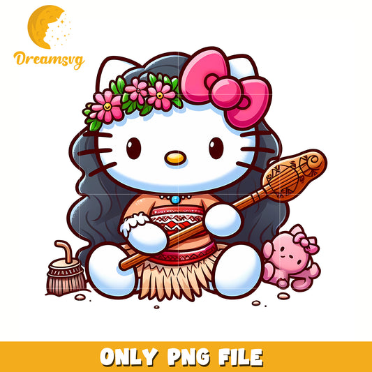 Moana kitty png, hello kitty mirror png, hello kitty friends png