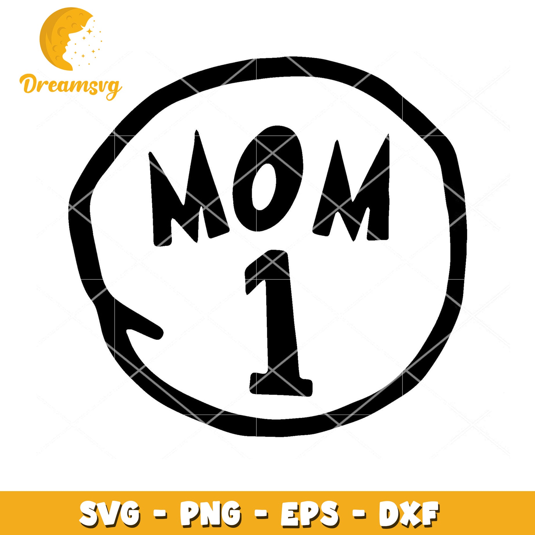 Mom 1 SVG PNG EPS DXF Cut File