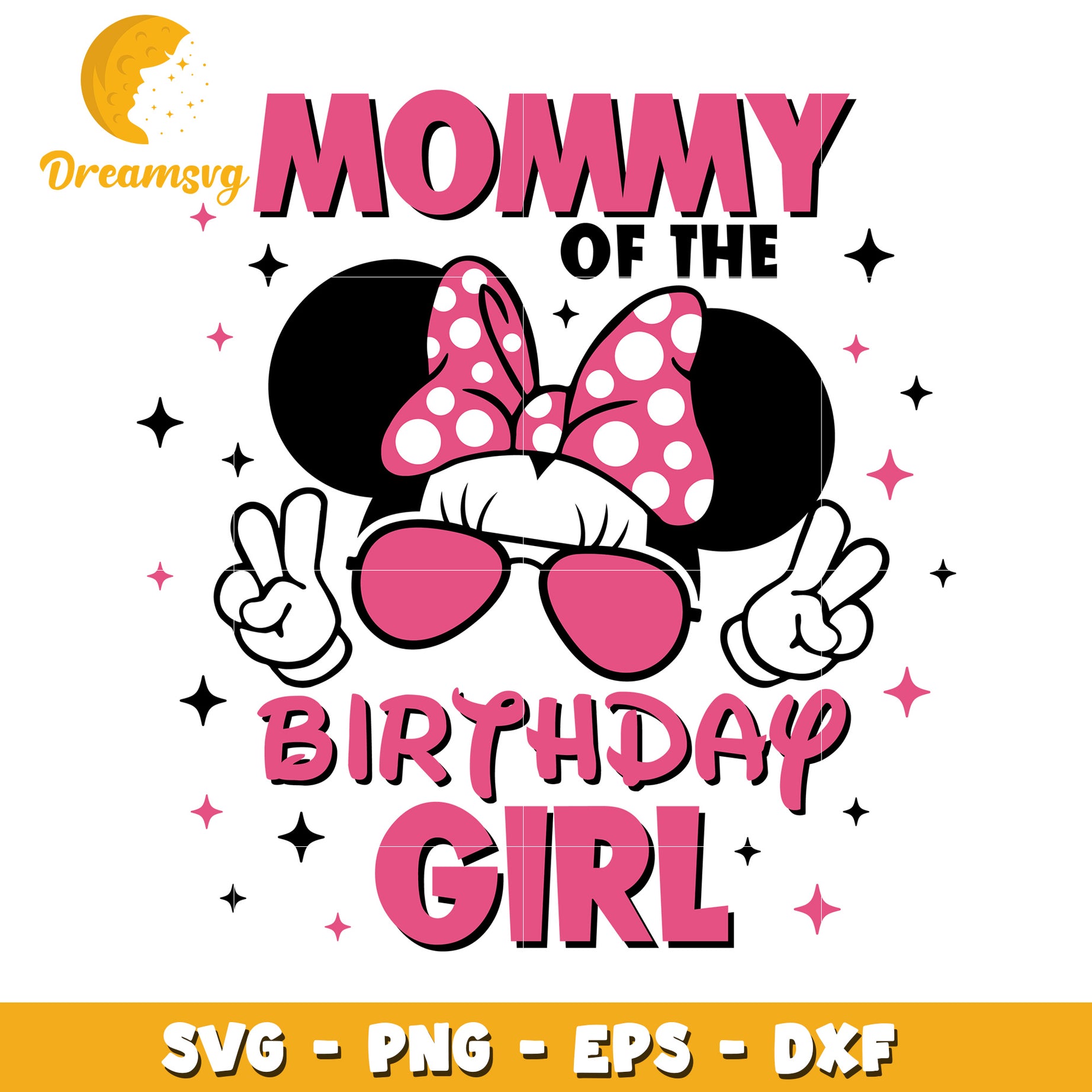 Mommy Of The Birthday Girl SVG
