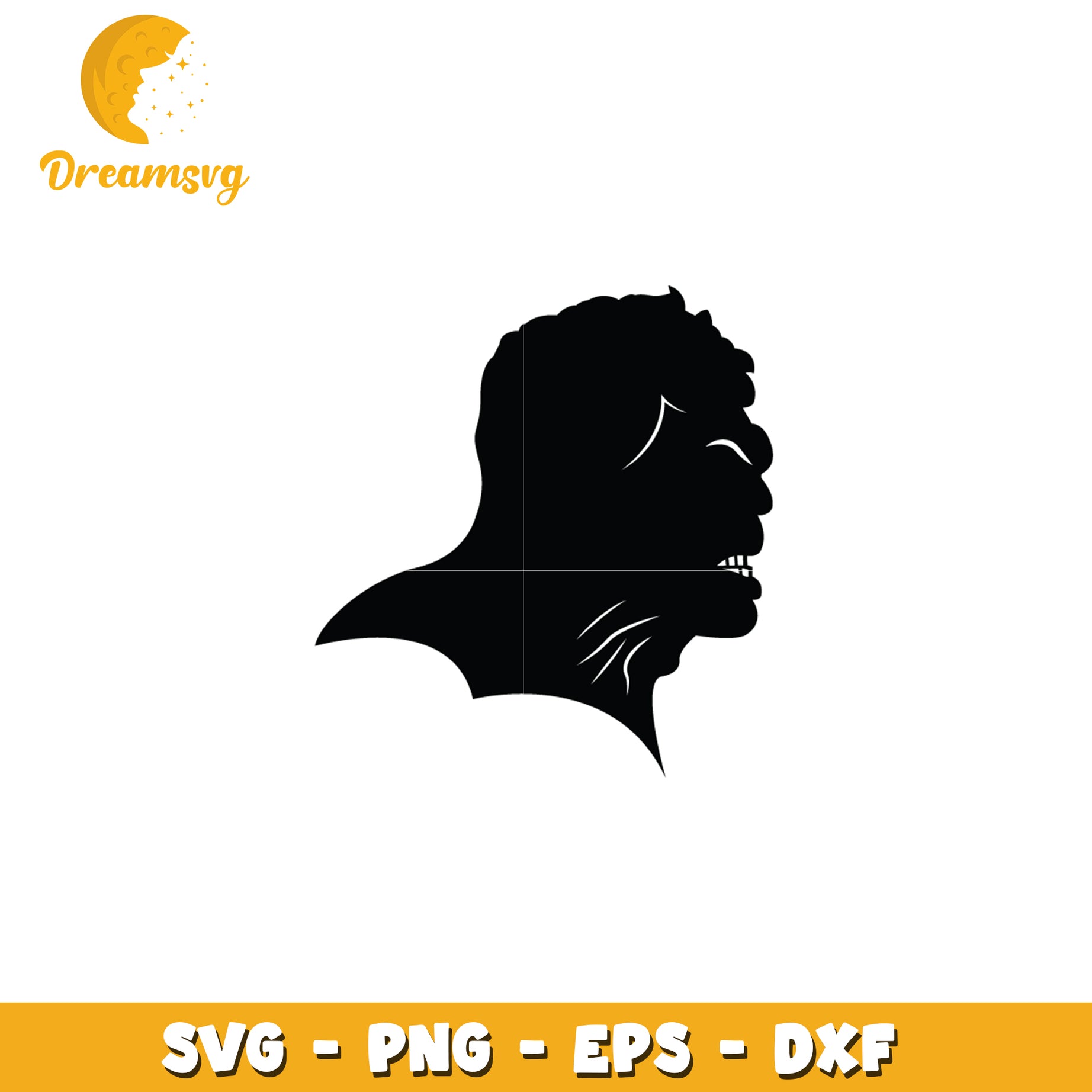 Monster Face SVG Cut File