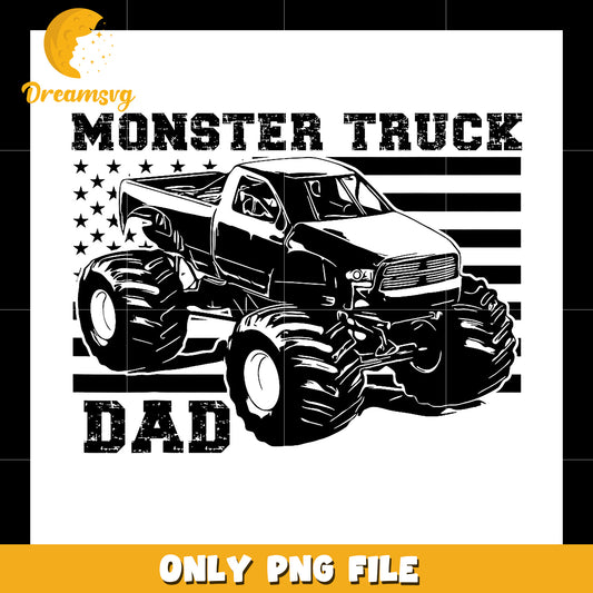 Monster truck dad png, monster truck png, truck lover png