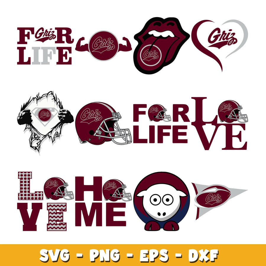 Montana Grizzlies logo Bundle svg,  Montana Grizzlies logo svg, ncaa svg  