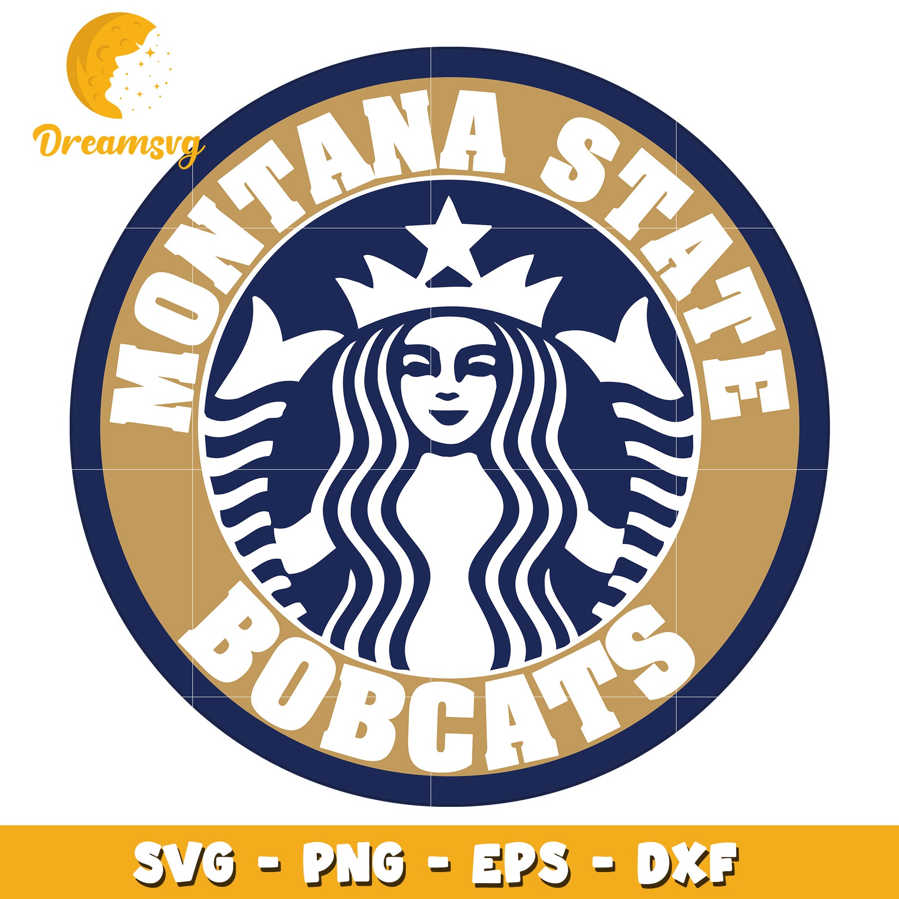 Montana State Bobcats SVG PNG EPS DXF