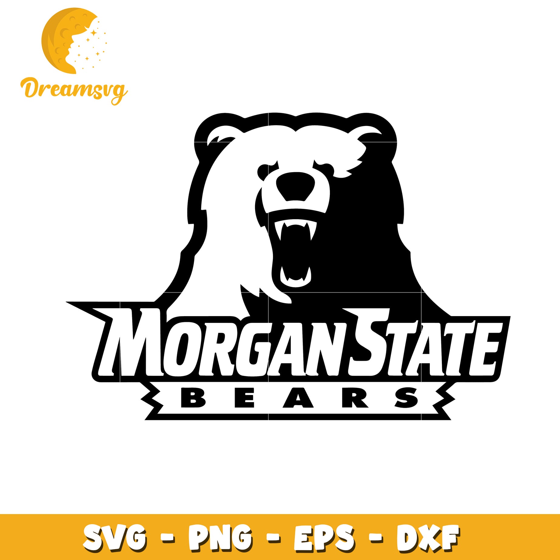 Morgan State Bears SVG PNG EPS DXF