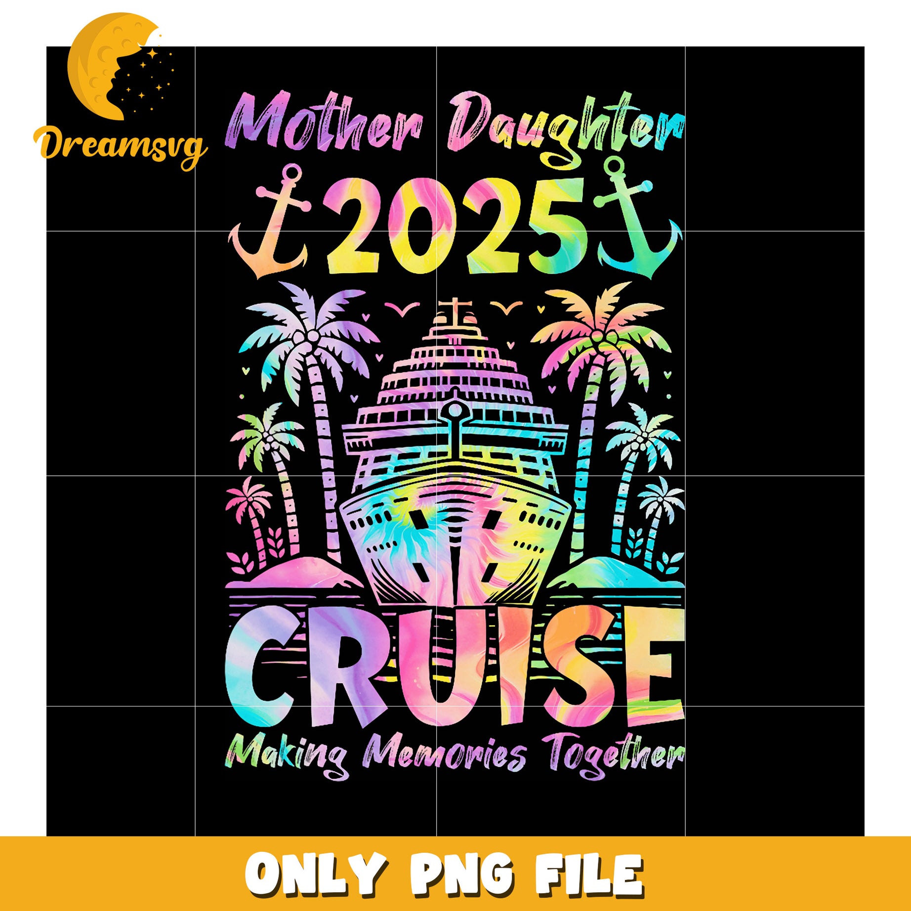 Mother Daughter Cruise 2025 PNG