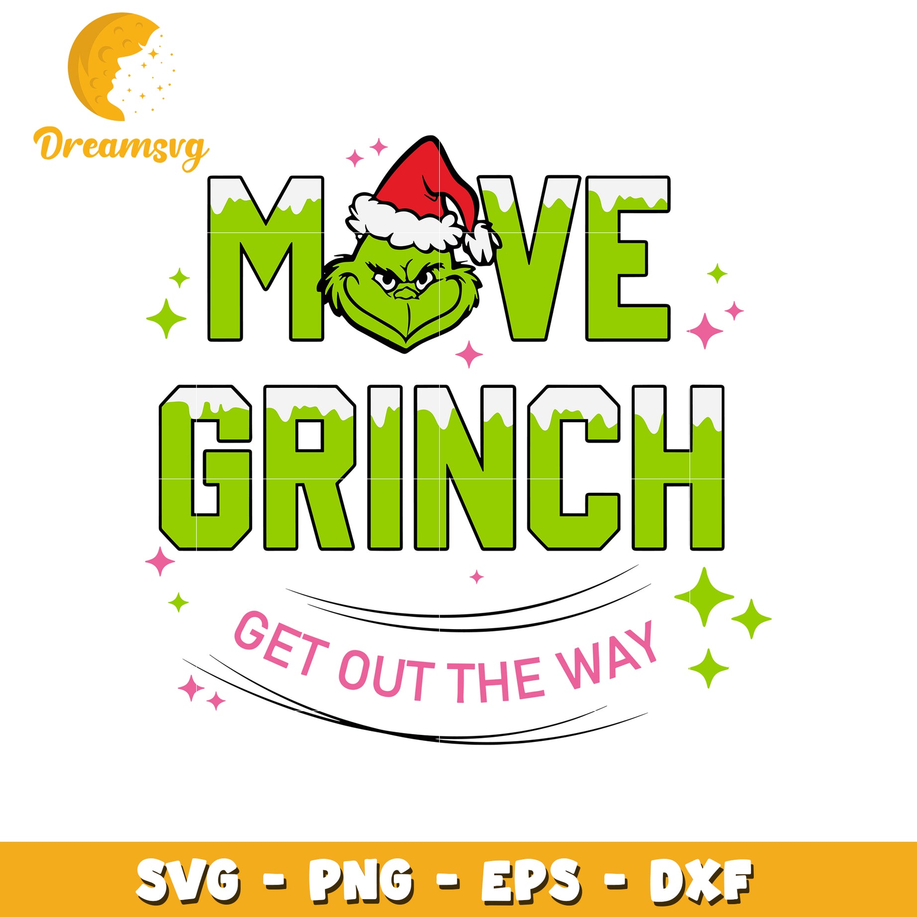 Move grinch get out the way svg, the grinch svg, dr seuss svg