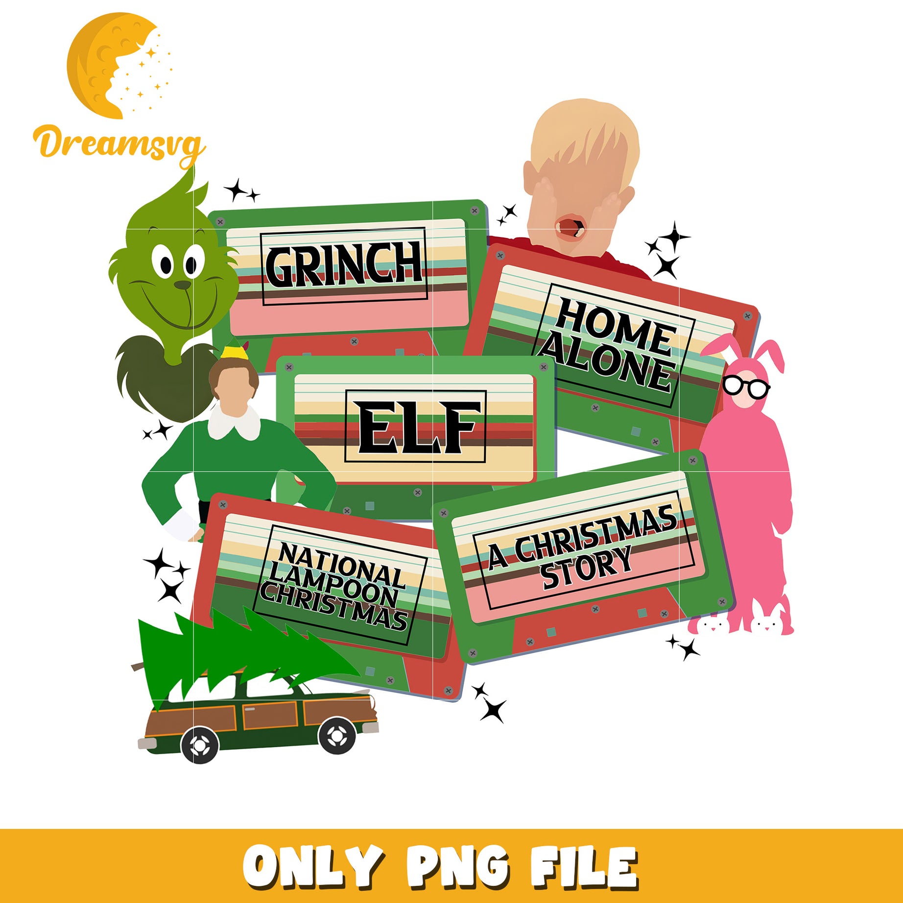 Movies in christmas png, christmas time​ png, grinch costume png