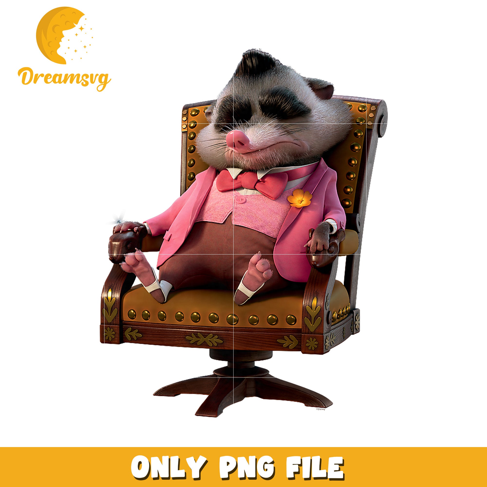 Mr big mouse png, zootopia cast png, disney movie png – DreamSVG Store