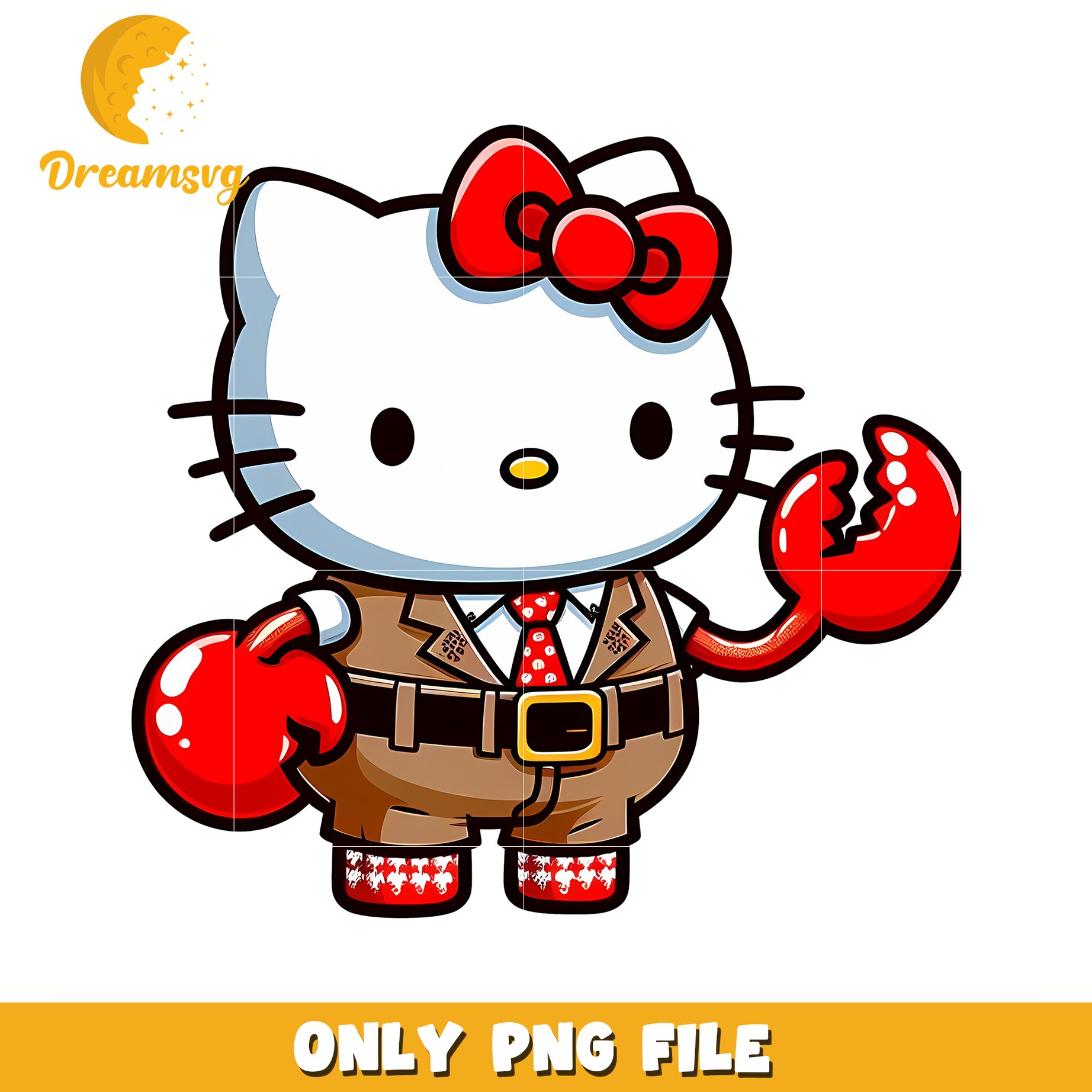 Mr krab kitty png, hello kitty mirror png, hello kitty friends png