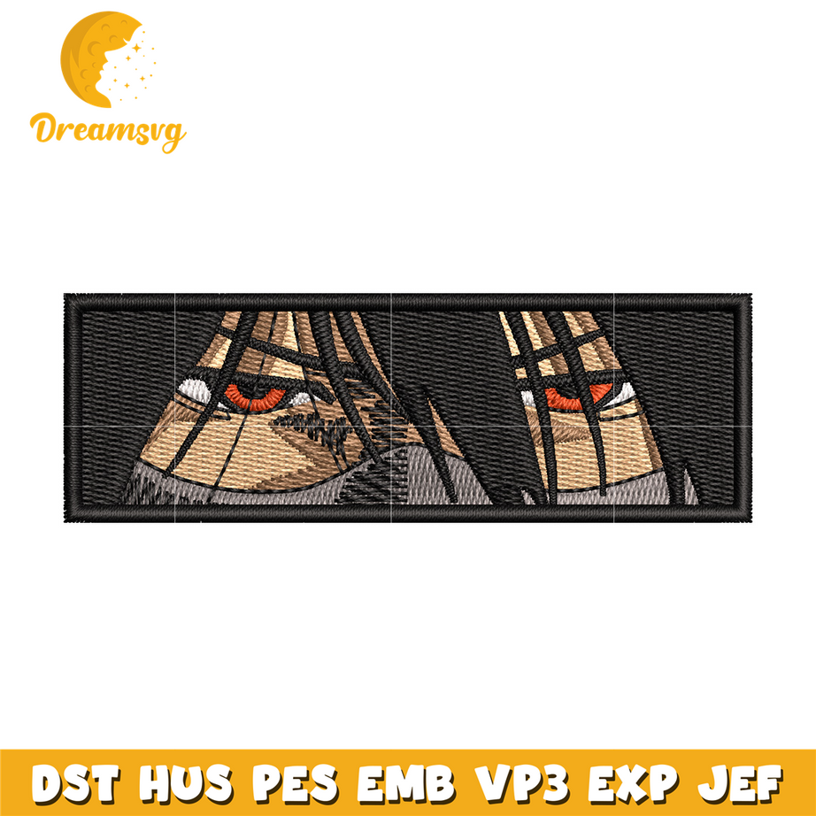 Mugetsu Eyes embroidery design