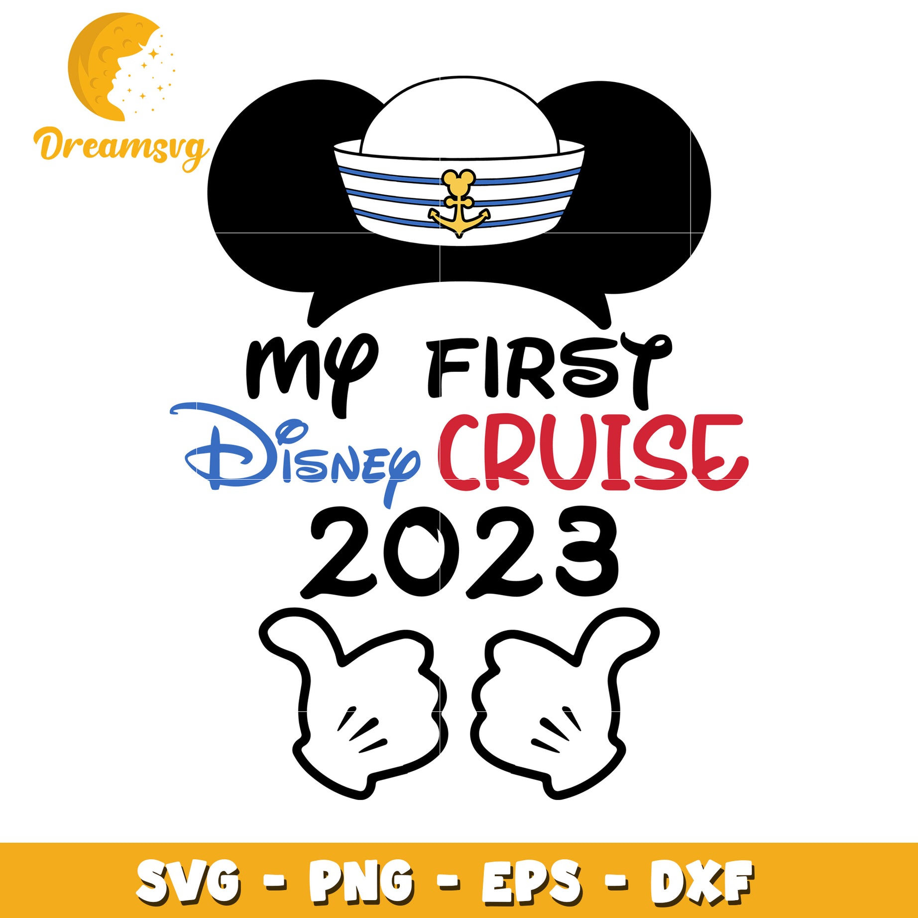 My First Disney Cruise 2023 SVG