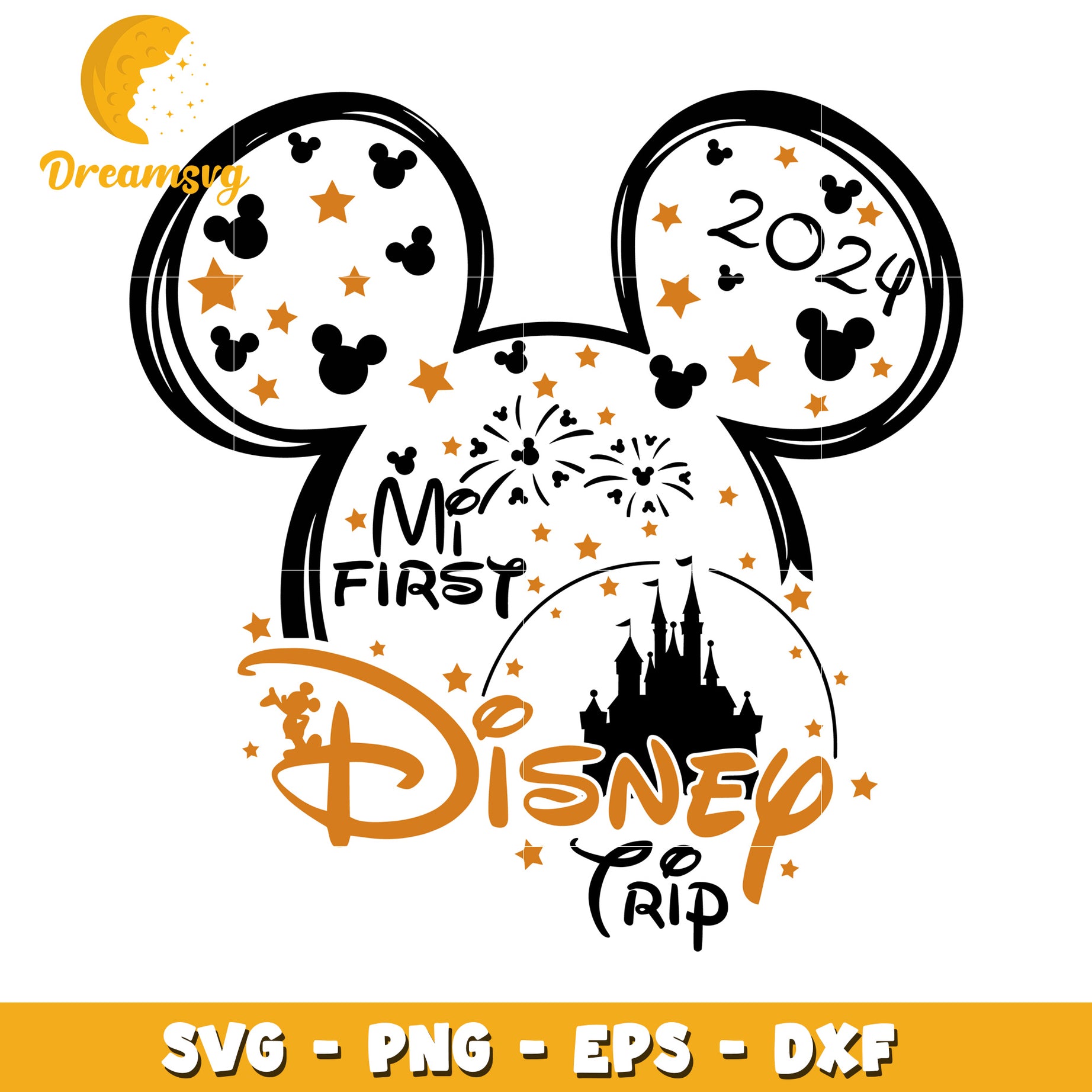 My First Disney Trip 2024 SVG Cut File