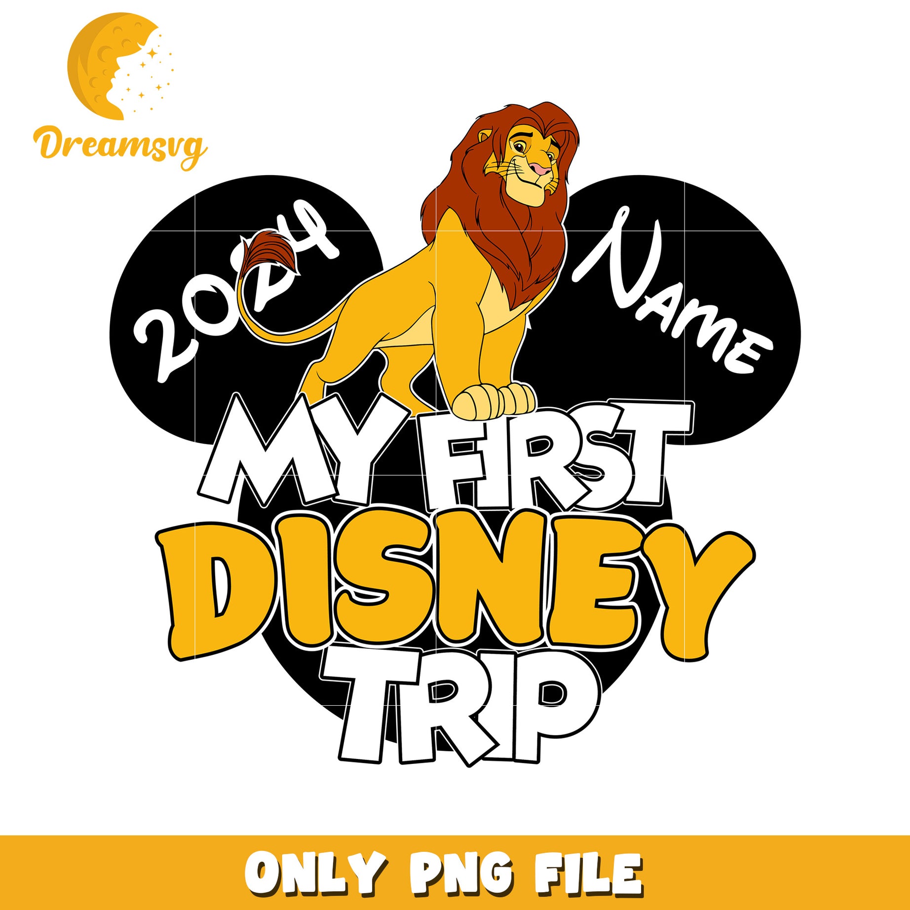 My First Disney Trip PNG Lion King