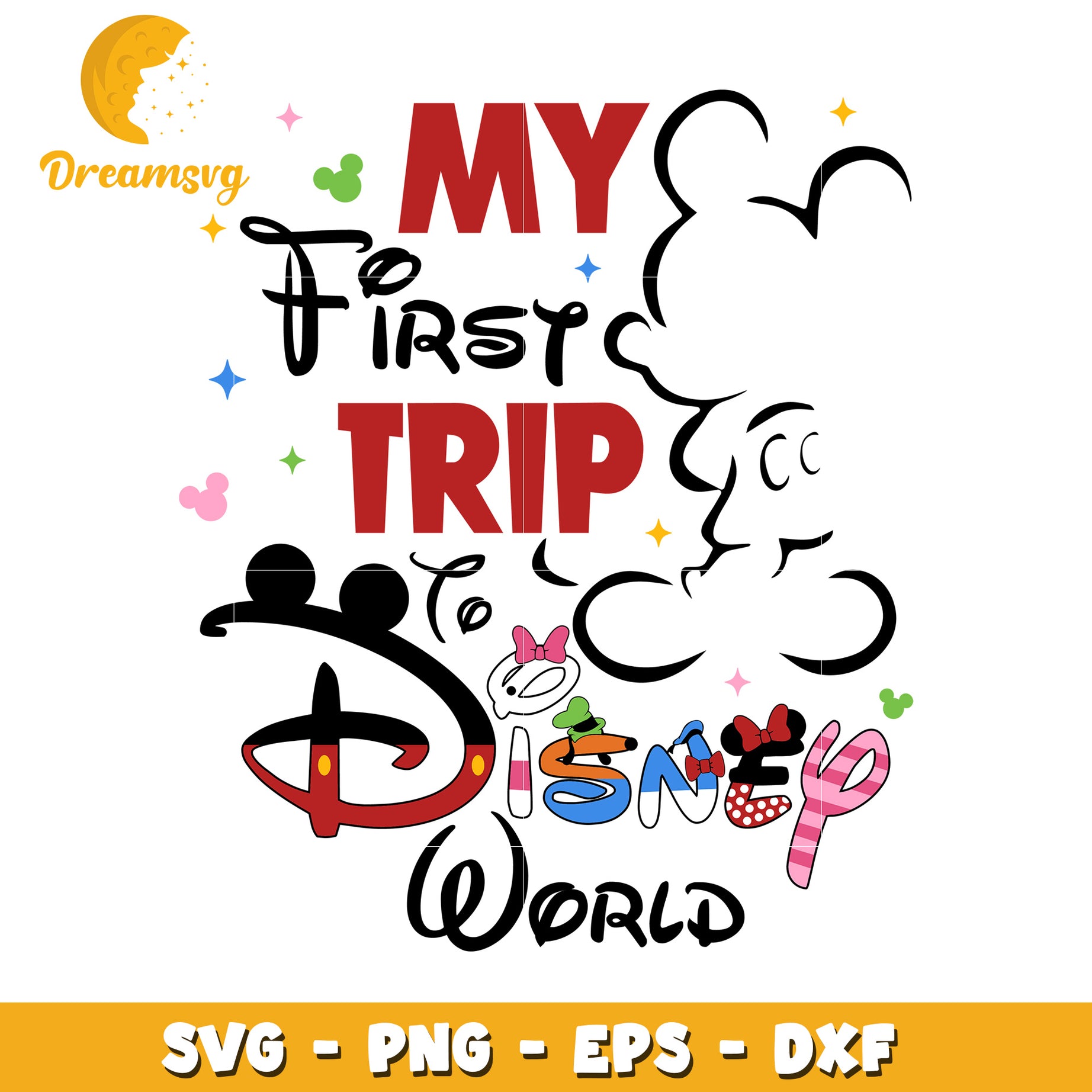 My First Disney World Trip SVG