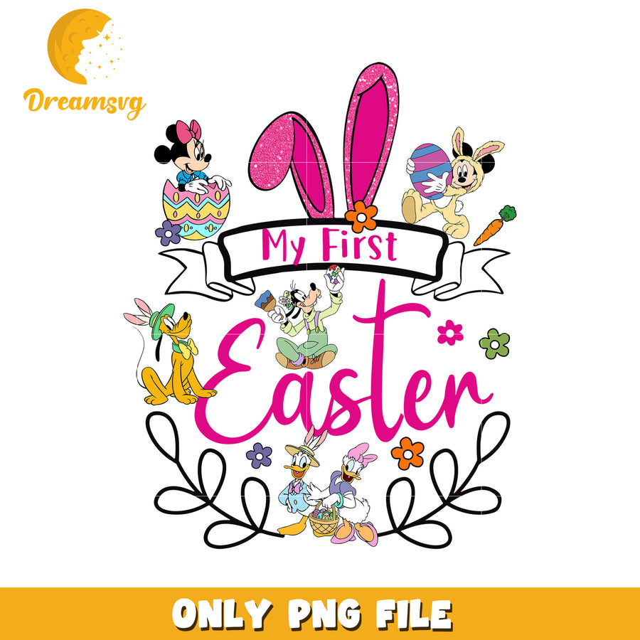 My First Easter Disney PNG Sublimation
