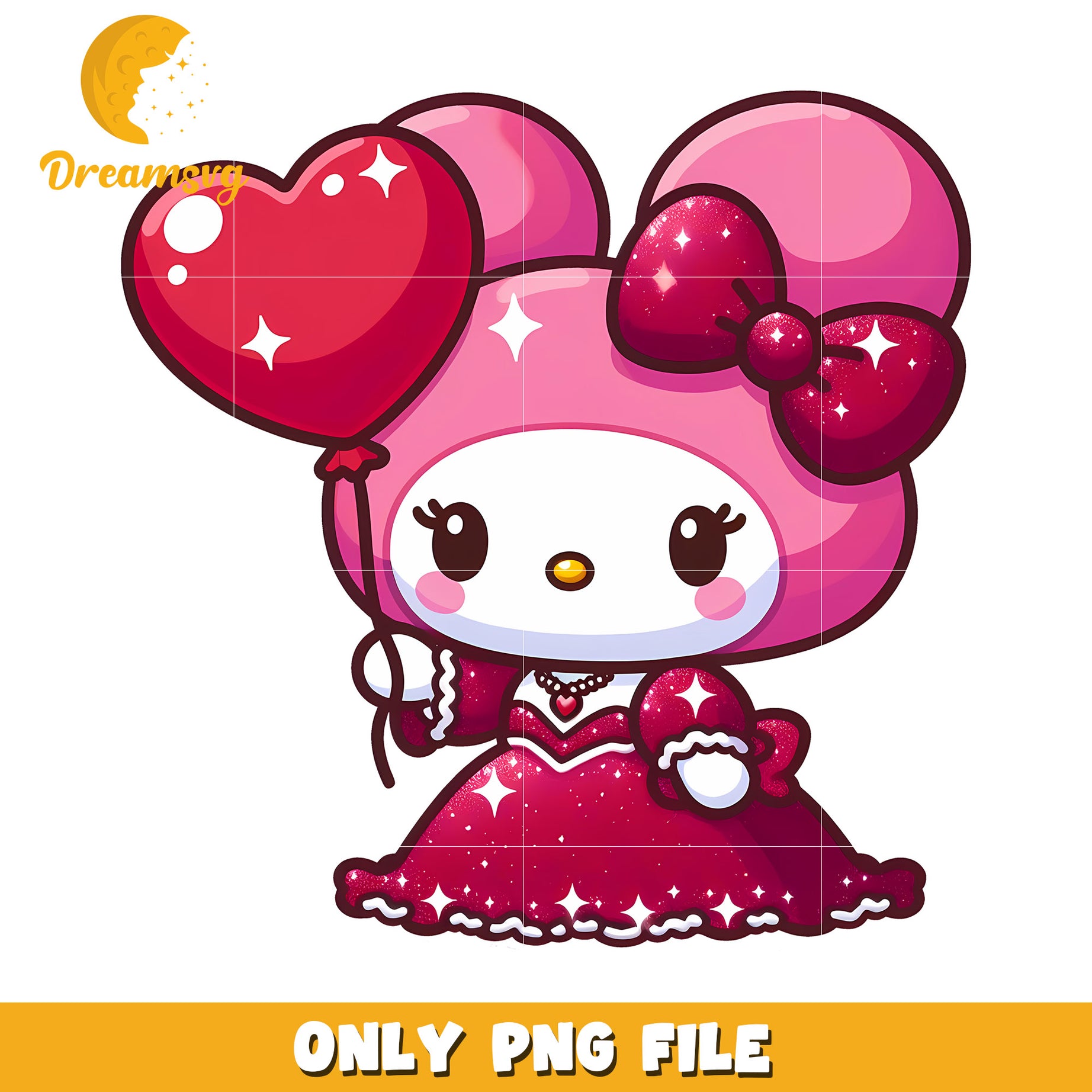 My Melody Valentine PNG Clipart