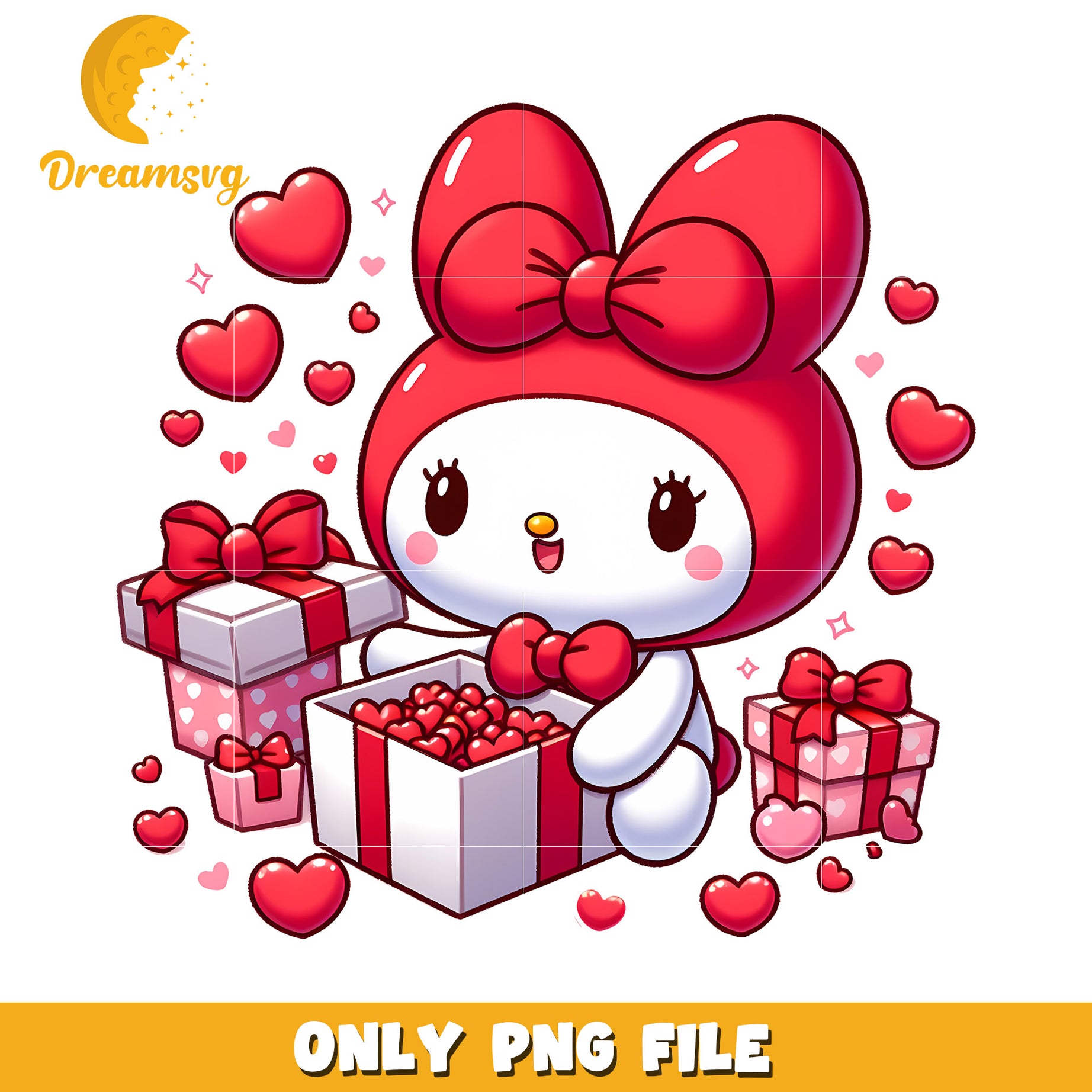 My Melody Valentines PNG Image