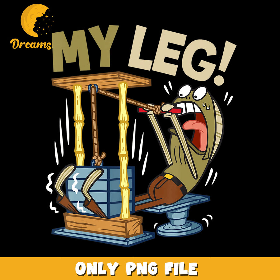 My Leg Fred Fish Meme SpongeBob PNG, Nickelodeon Funny, Cartoon PNG